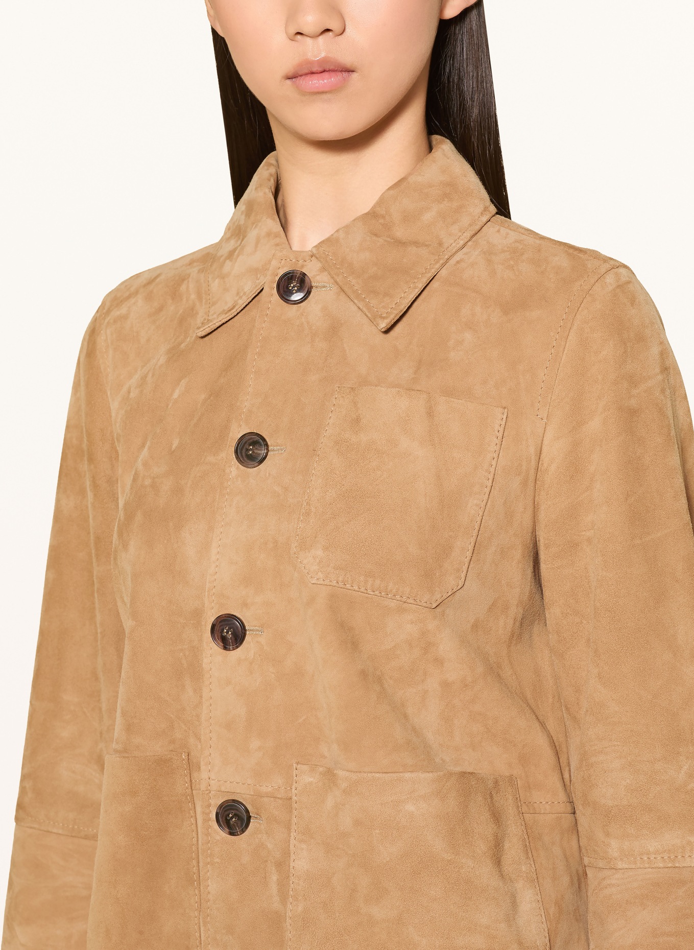 JOOP! Lederjacke LUANA: CAMEL