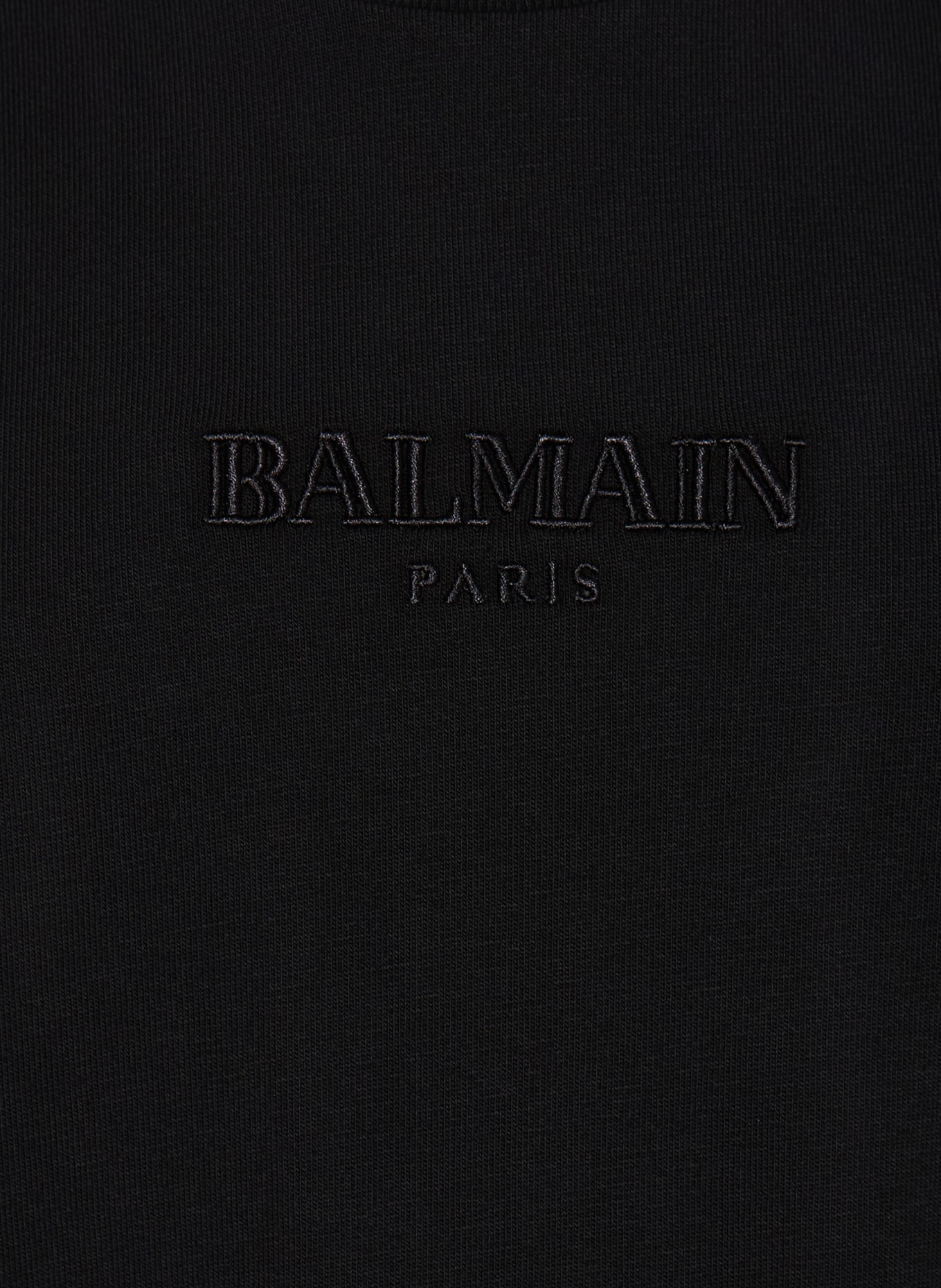 BALMAIN T-shirt: SVART