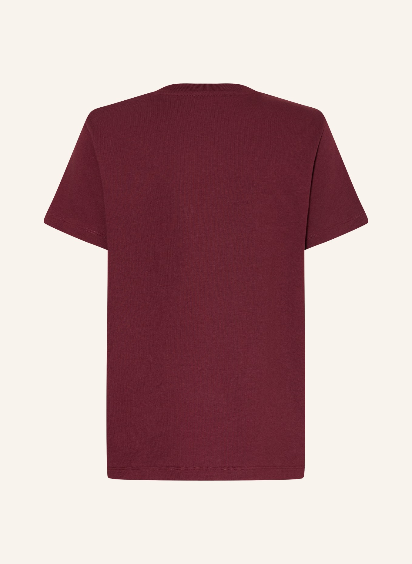 BALMAIN T-shirt: MÖRKRÖD