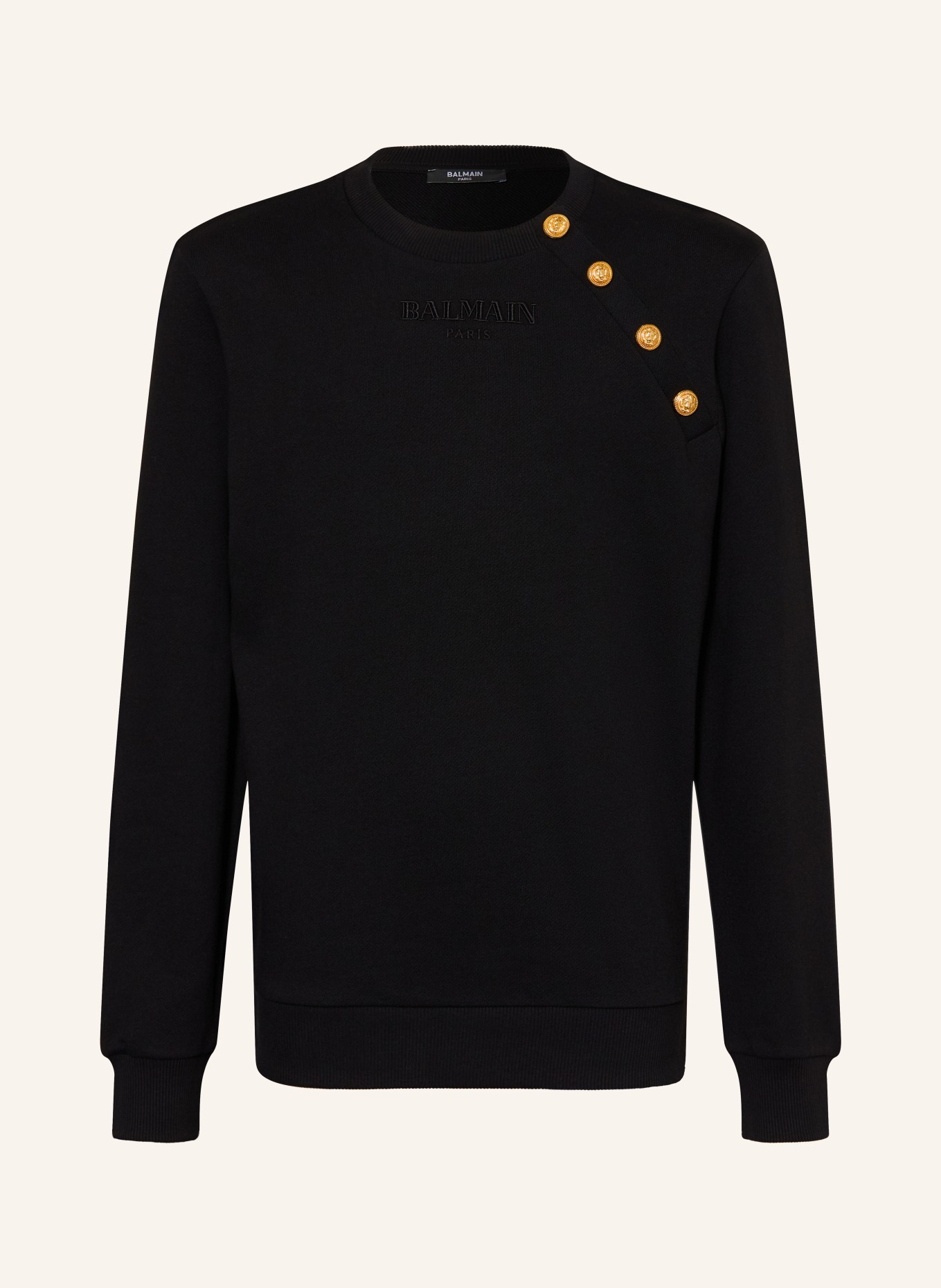 BALMAIN Mikiny: ČERNÁ