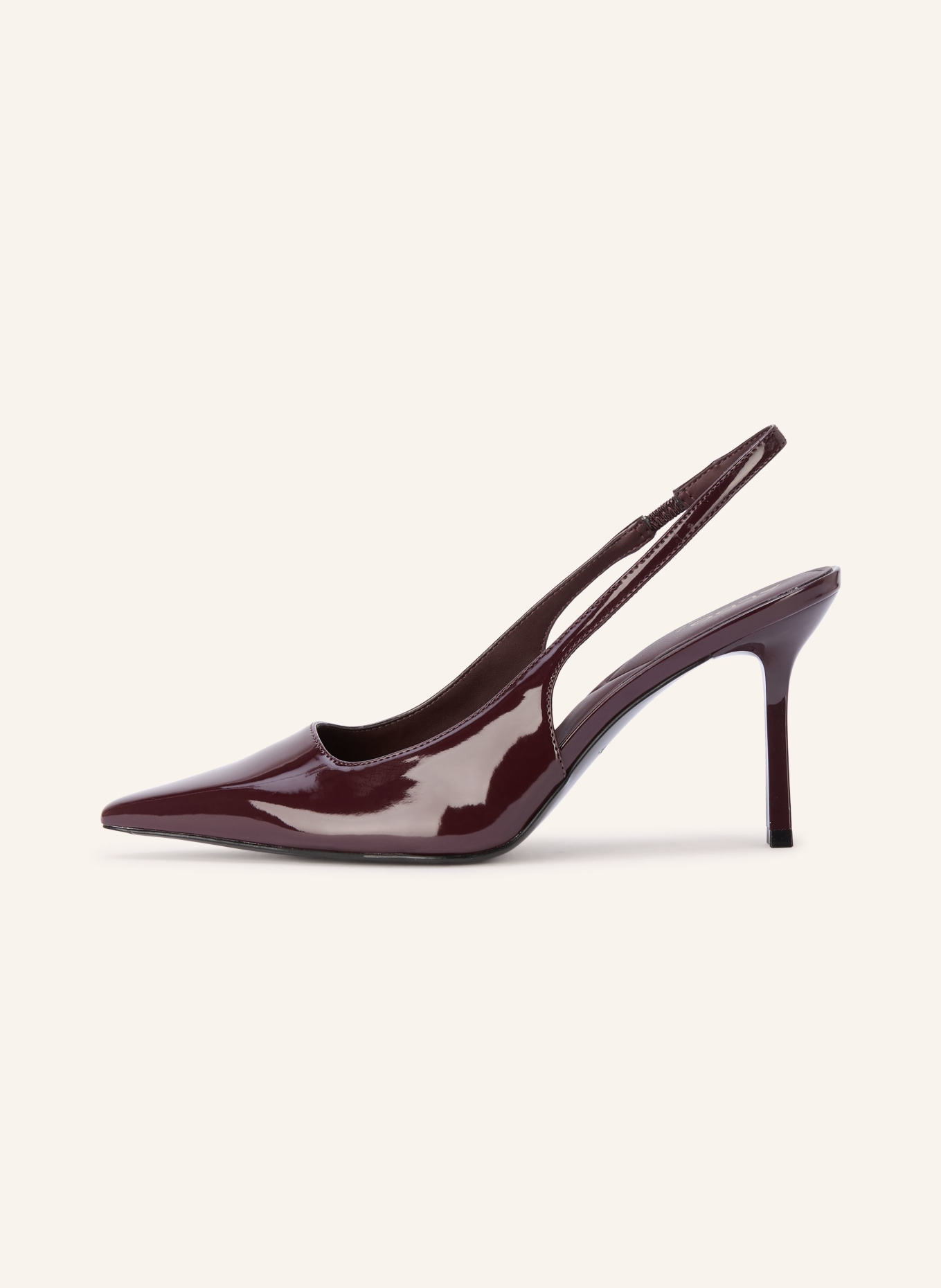 ALDO Czółenka typu slingback ZAILAH: CIEMNOCZERWONY
