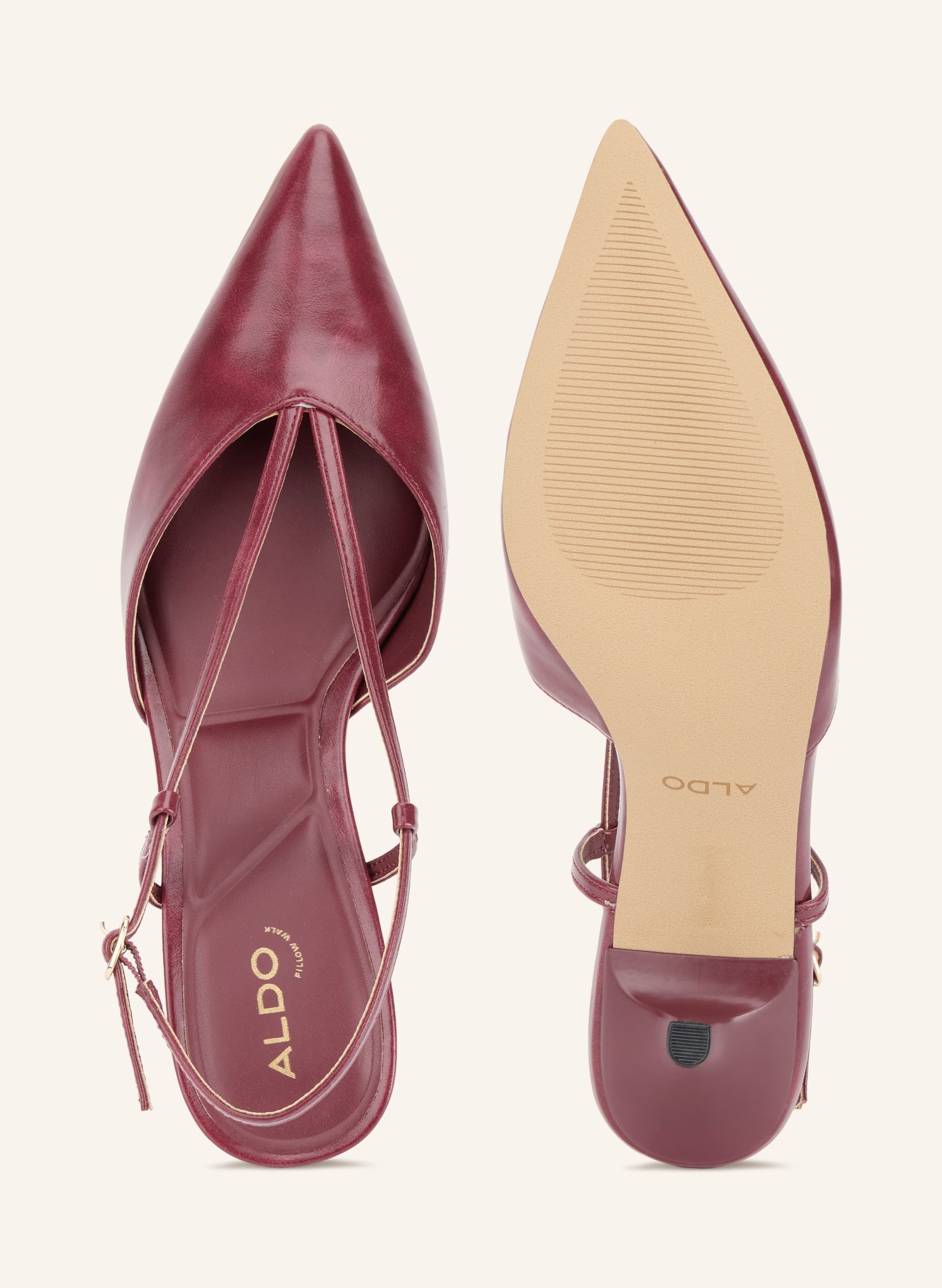 ALDO Slingpumps KAYLIN: DUNKELROT / GOLD