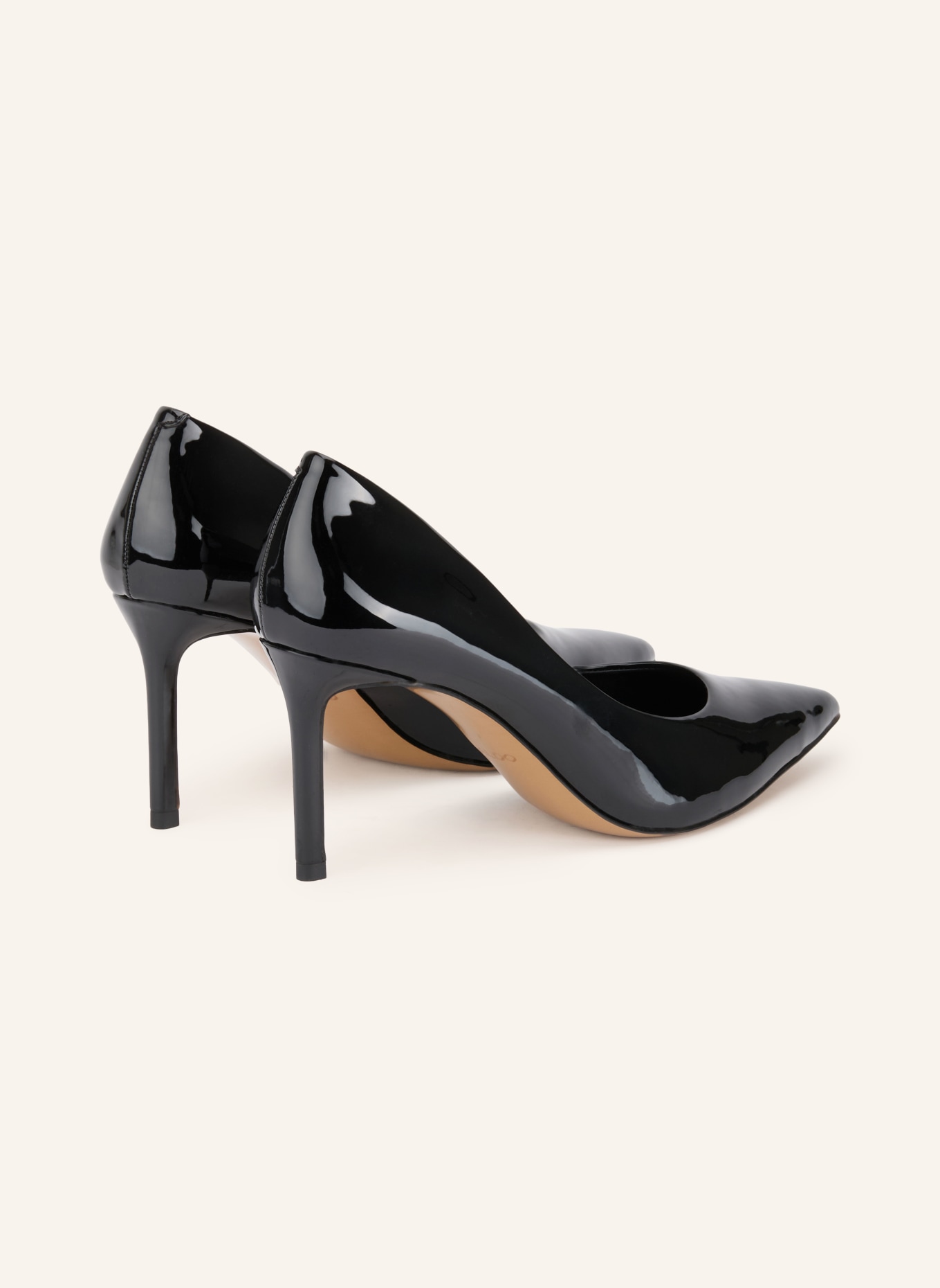 ALDO STESSYMID Patent leather pumps: BLACK