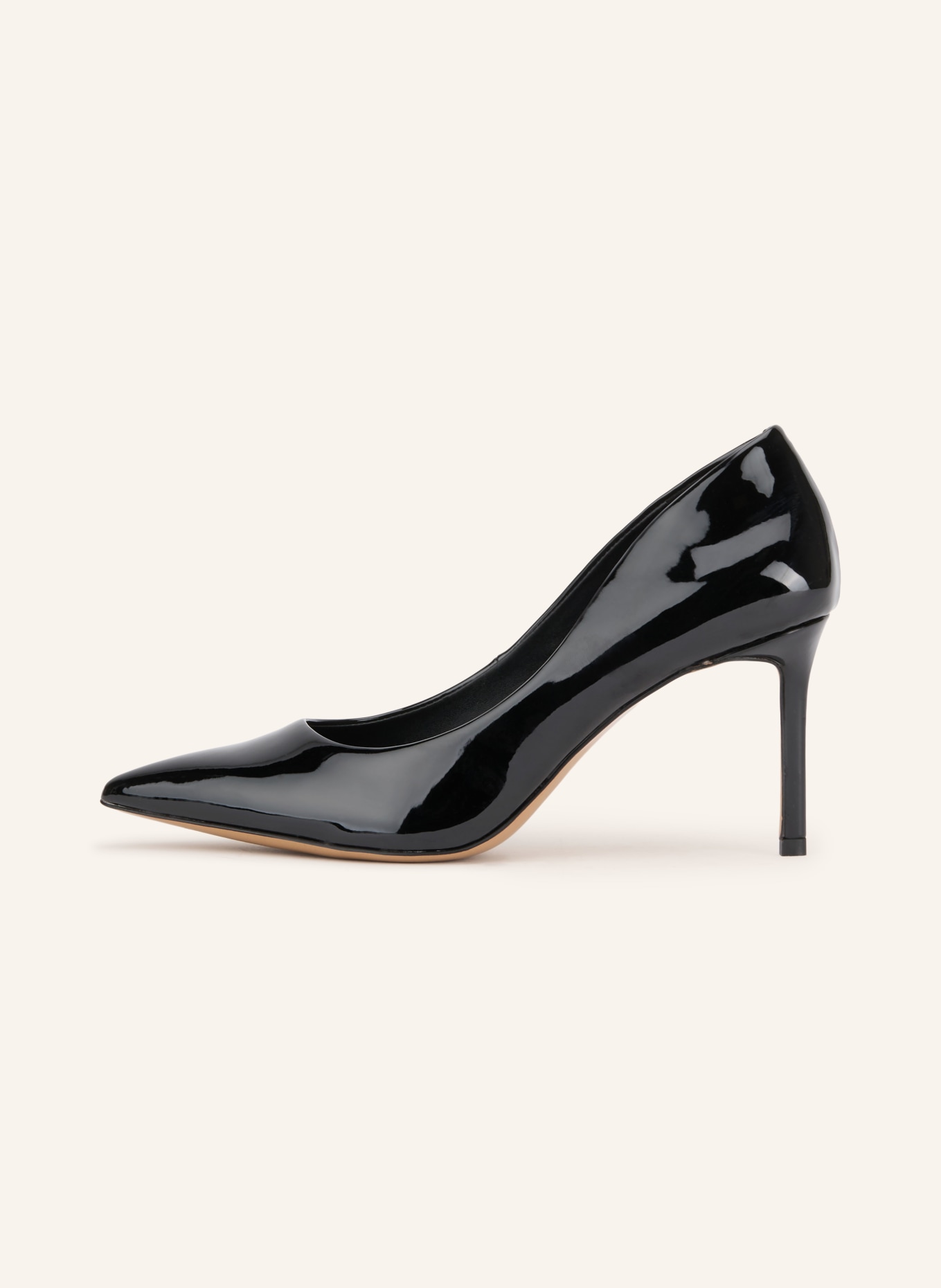 ALDO STESSYMID Patent leather pumps: BLACK