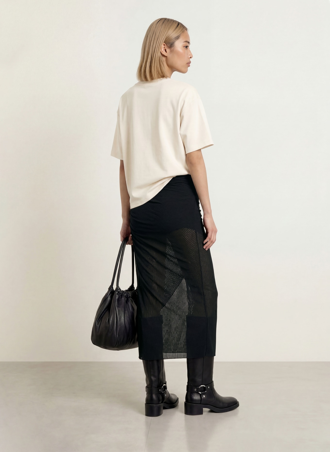 ESTHÉ Skirt: BLACK