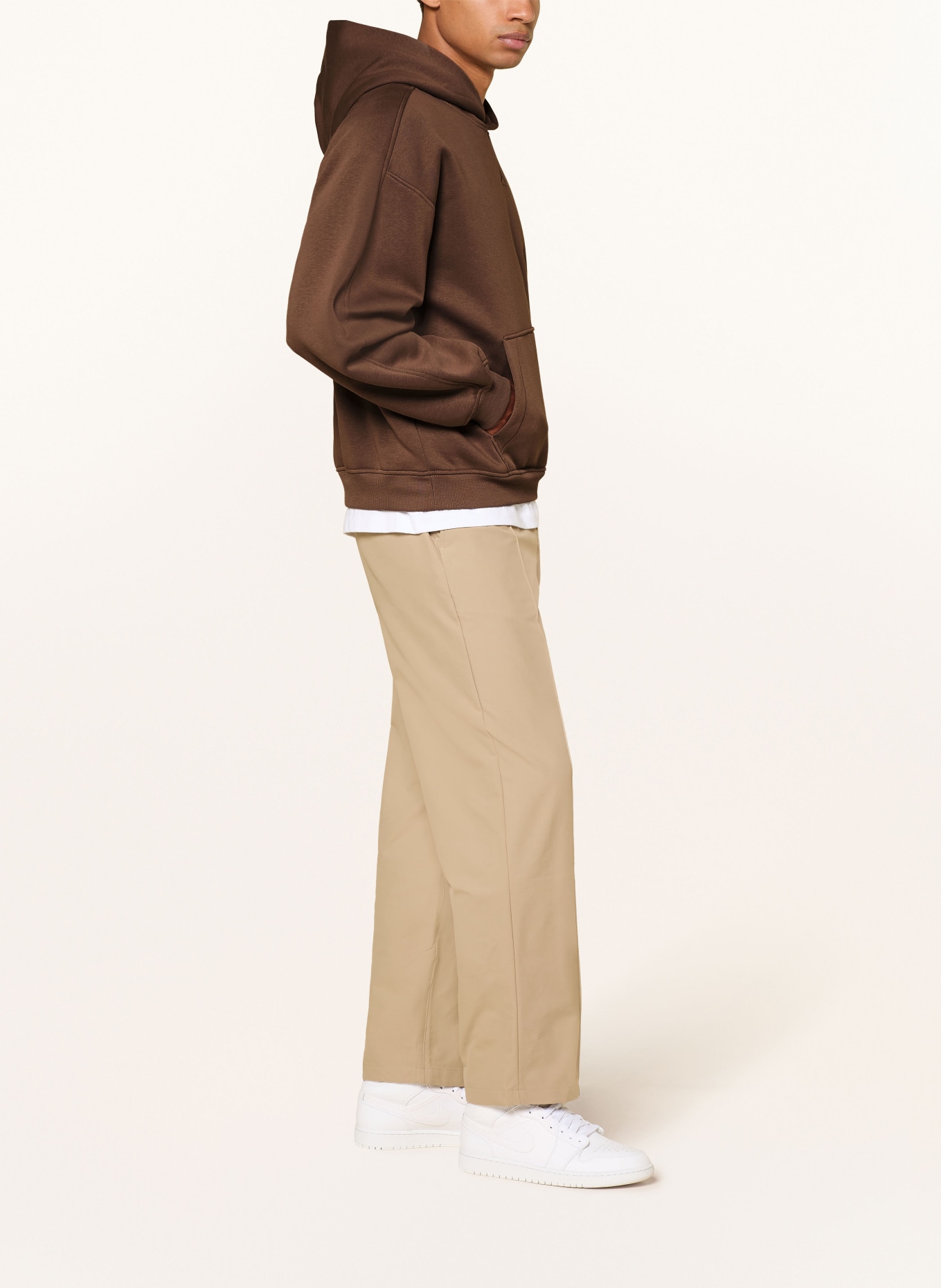 JORDAN Hoodie JORDAN BROOKLYN: BRAUN