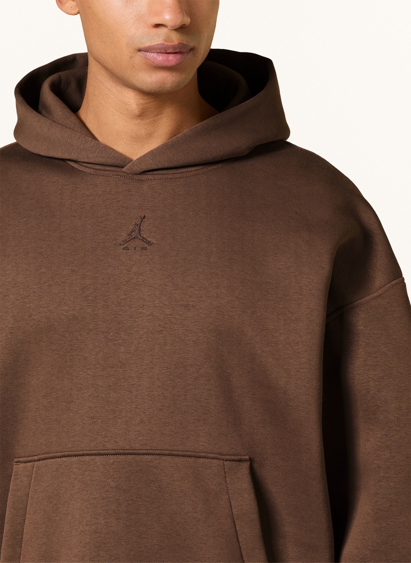 JORDAN Hoodie JORDAN BROOKLYN: BRAUN