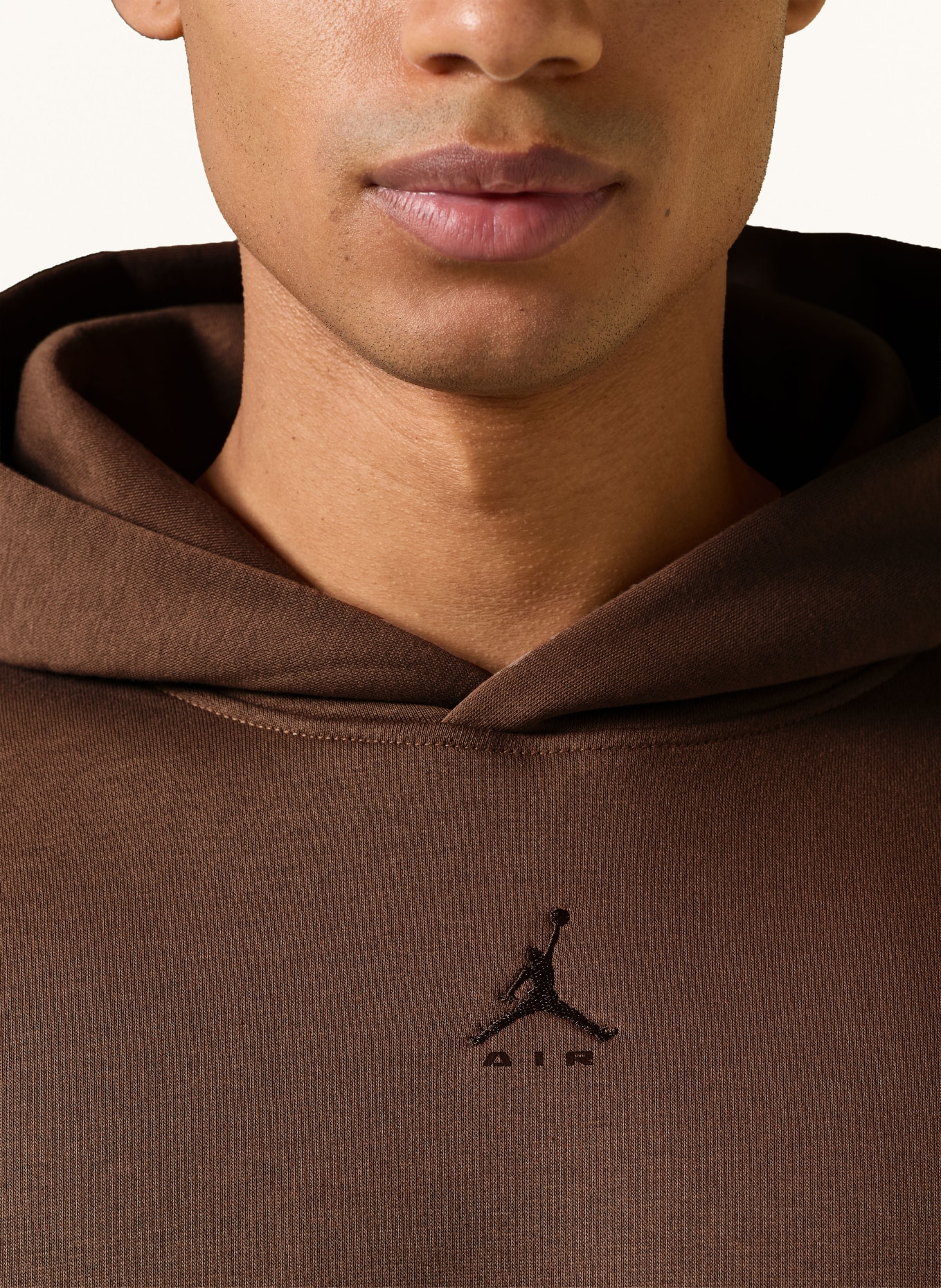 JORDAN Hoodie JORDAN BROOKLYN: BRAUN