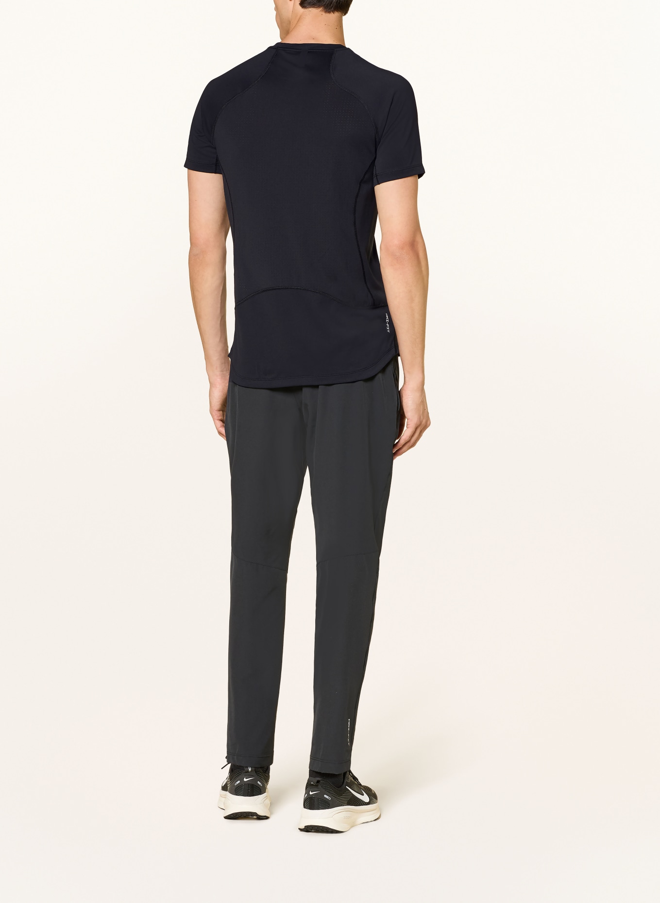 Nike Funktionsshirt PRO TRAINING: SCHWARZ / WEISS
