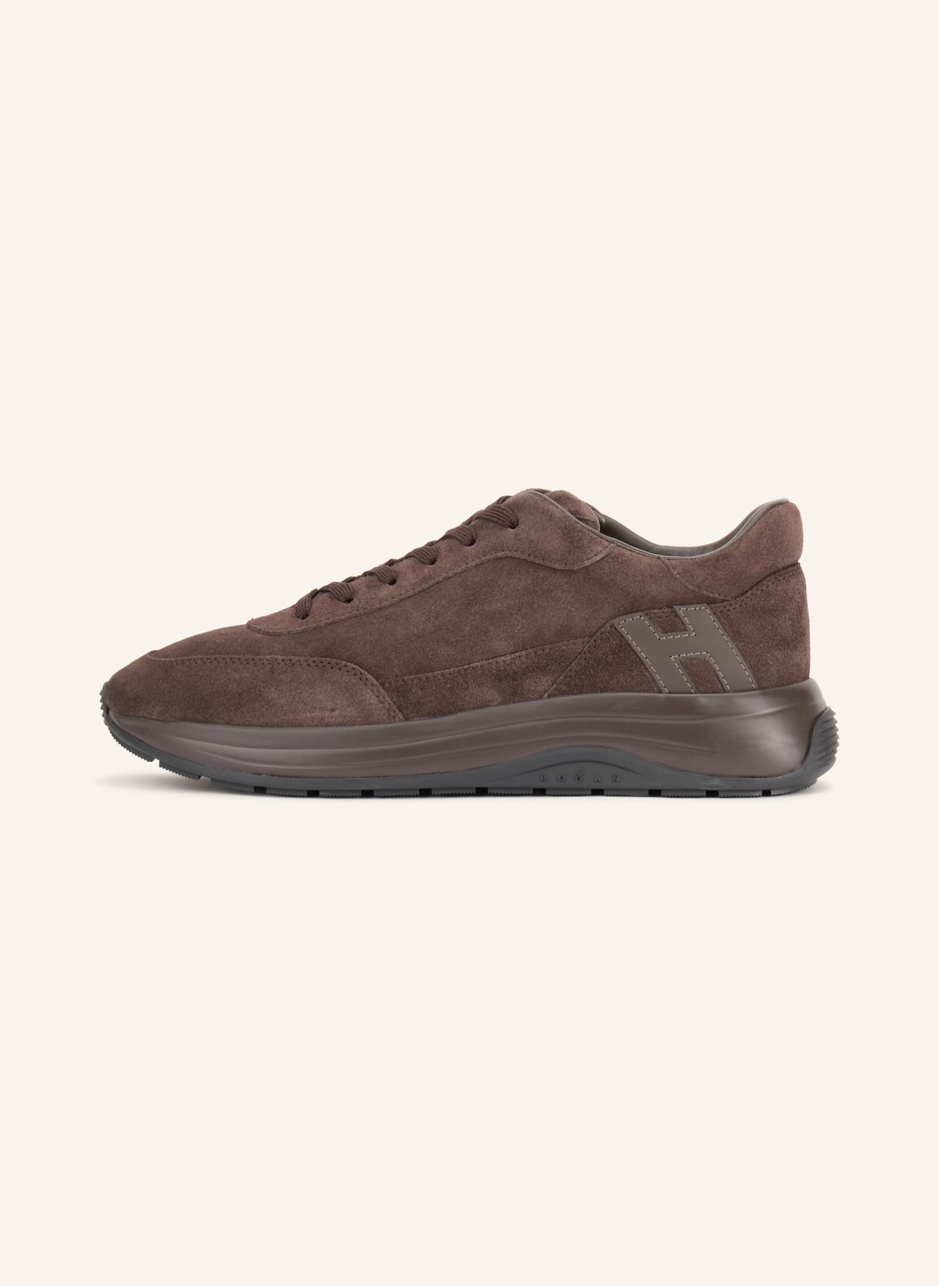 HOGAN Sneakers H719: MARRON FONCÉ