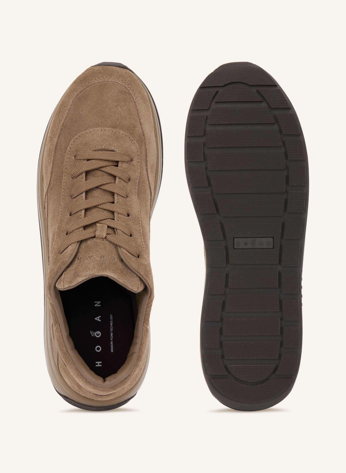 HOGAN Sneaker H719: BRAUN