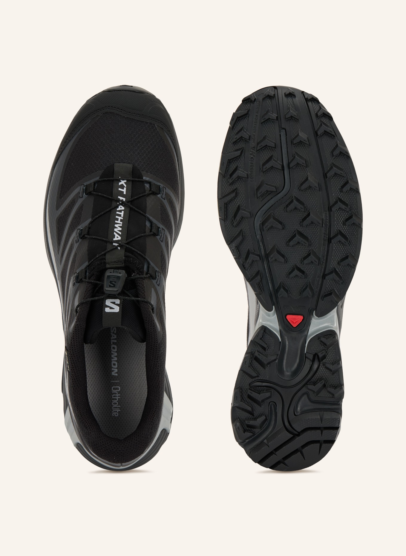 SALOMON Sneakersy XT-PATHWAY GTX: CZARNY / SREBRNY
