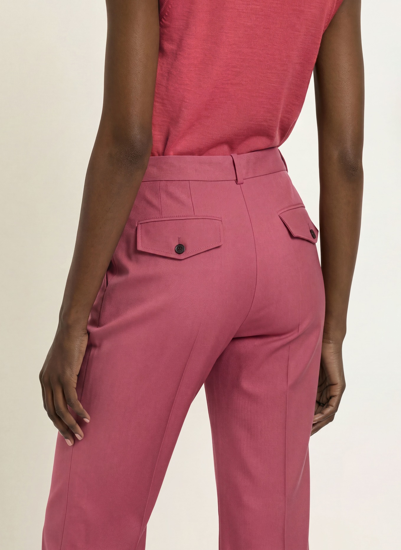 BOSS Pantalon Marlene TALIA: VIEUX ROSE
