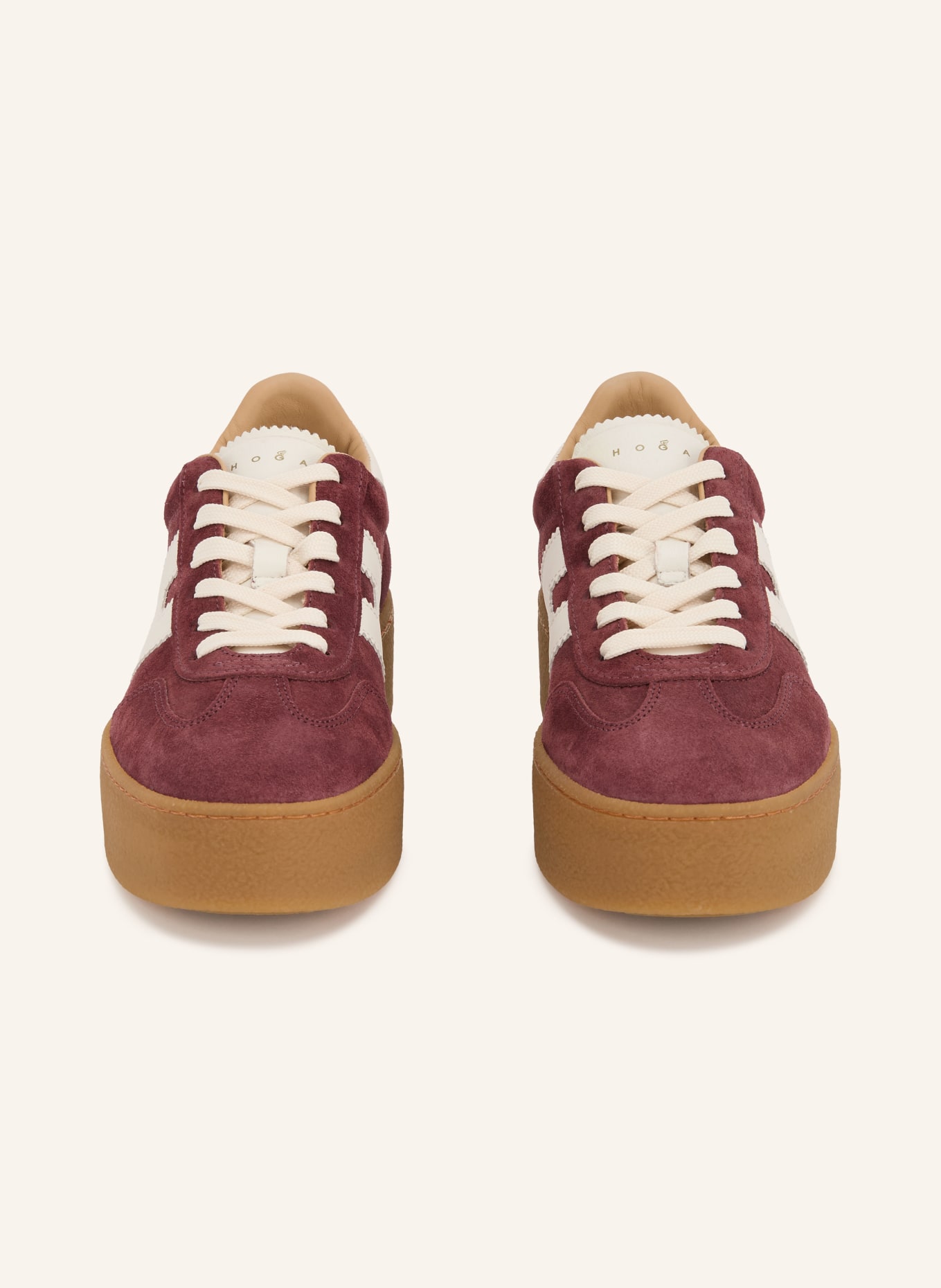HOGAN Sneakers: BROWN / WHITE