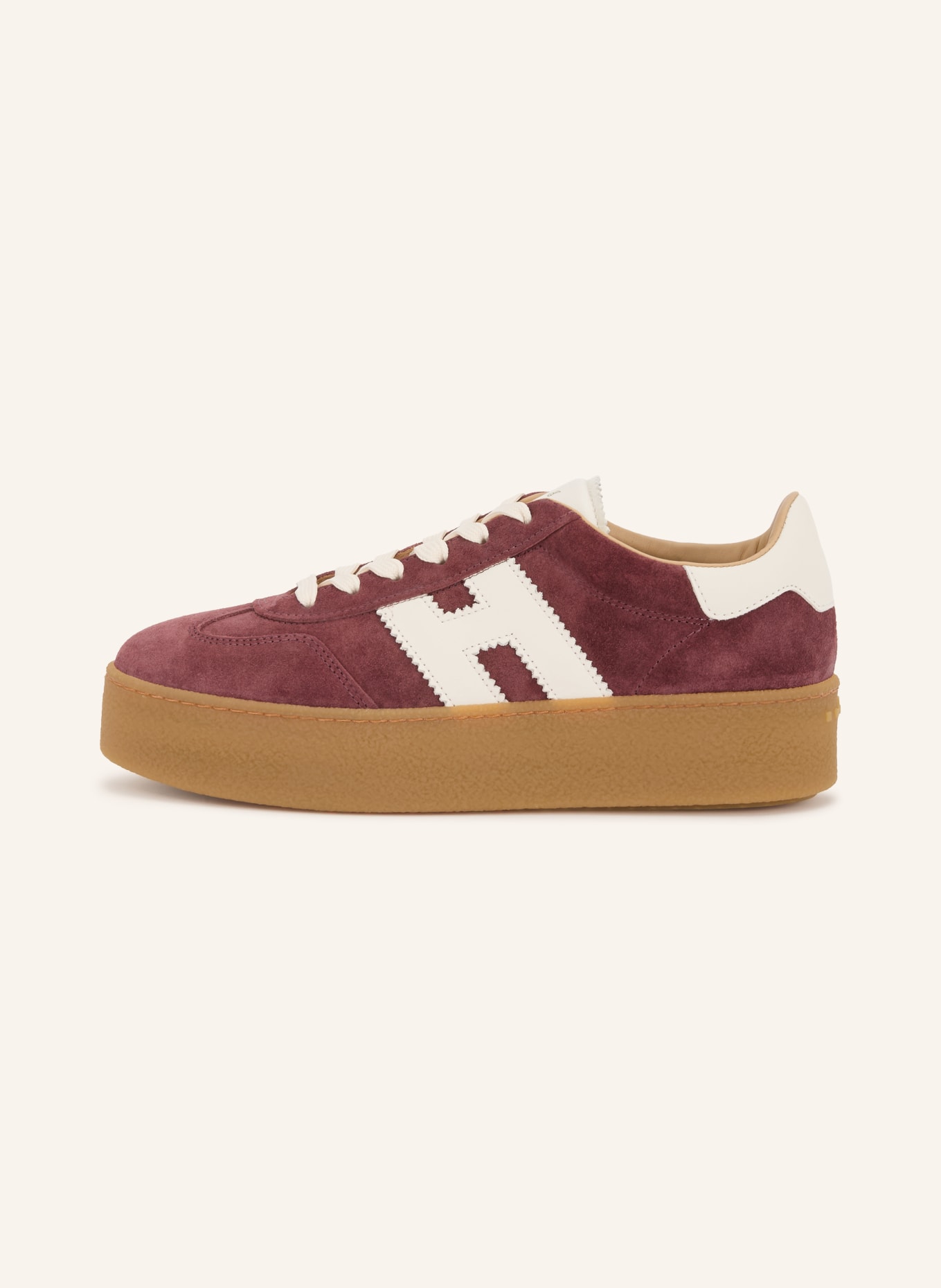HOGAN Sneakers: BROWN / WHITE