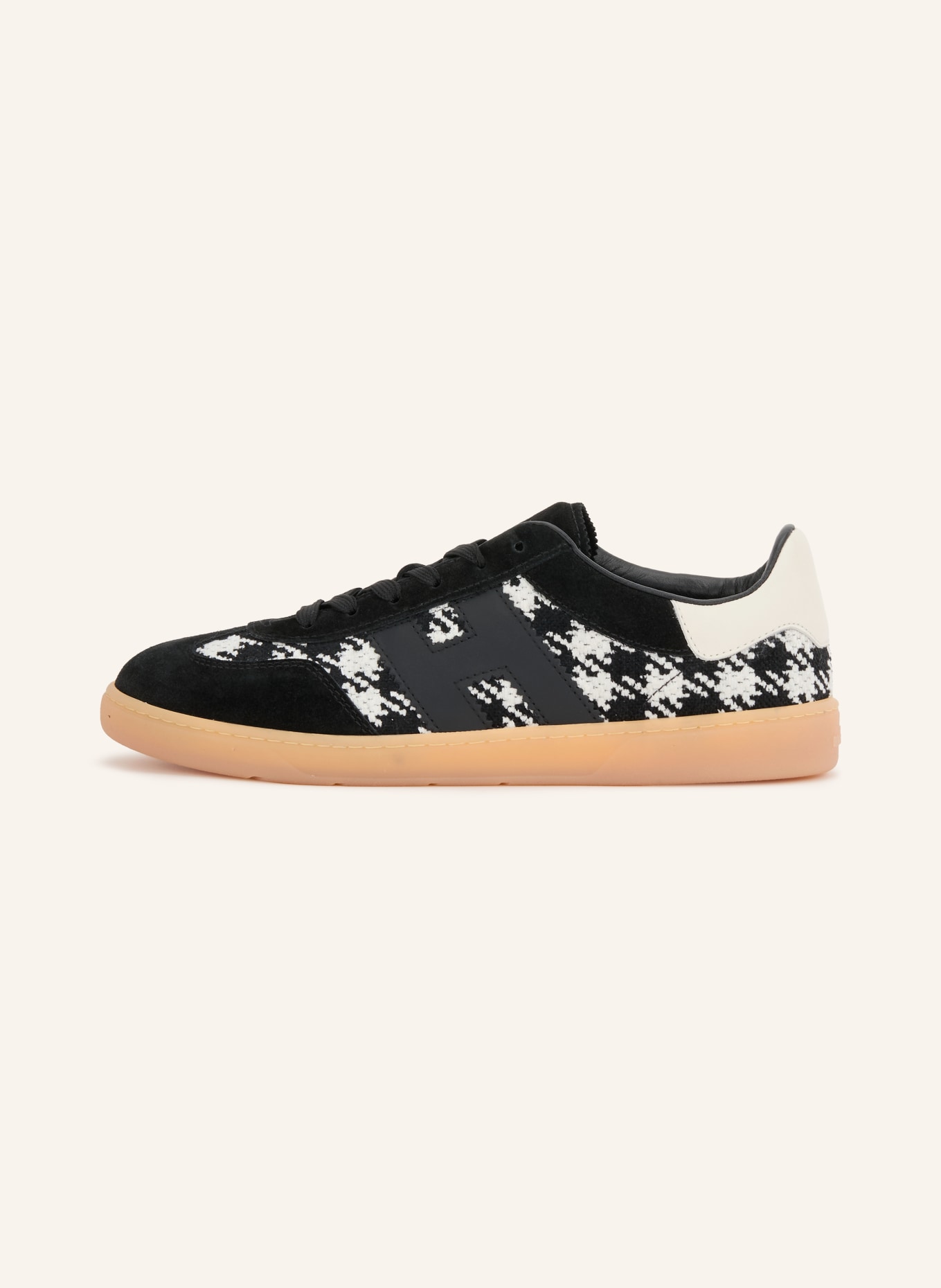 HOGAN Sneakersy COOL: CZARNY / BIAŁY