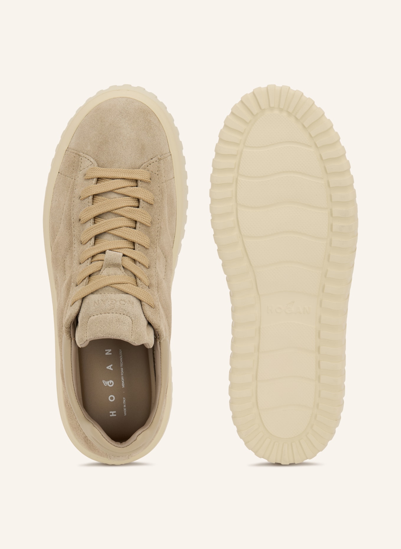 HOGAN Sneaker H-STRIPES: BEIGE