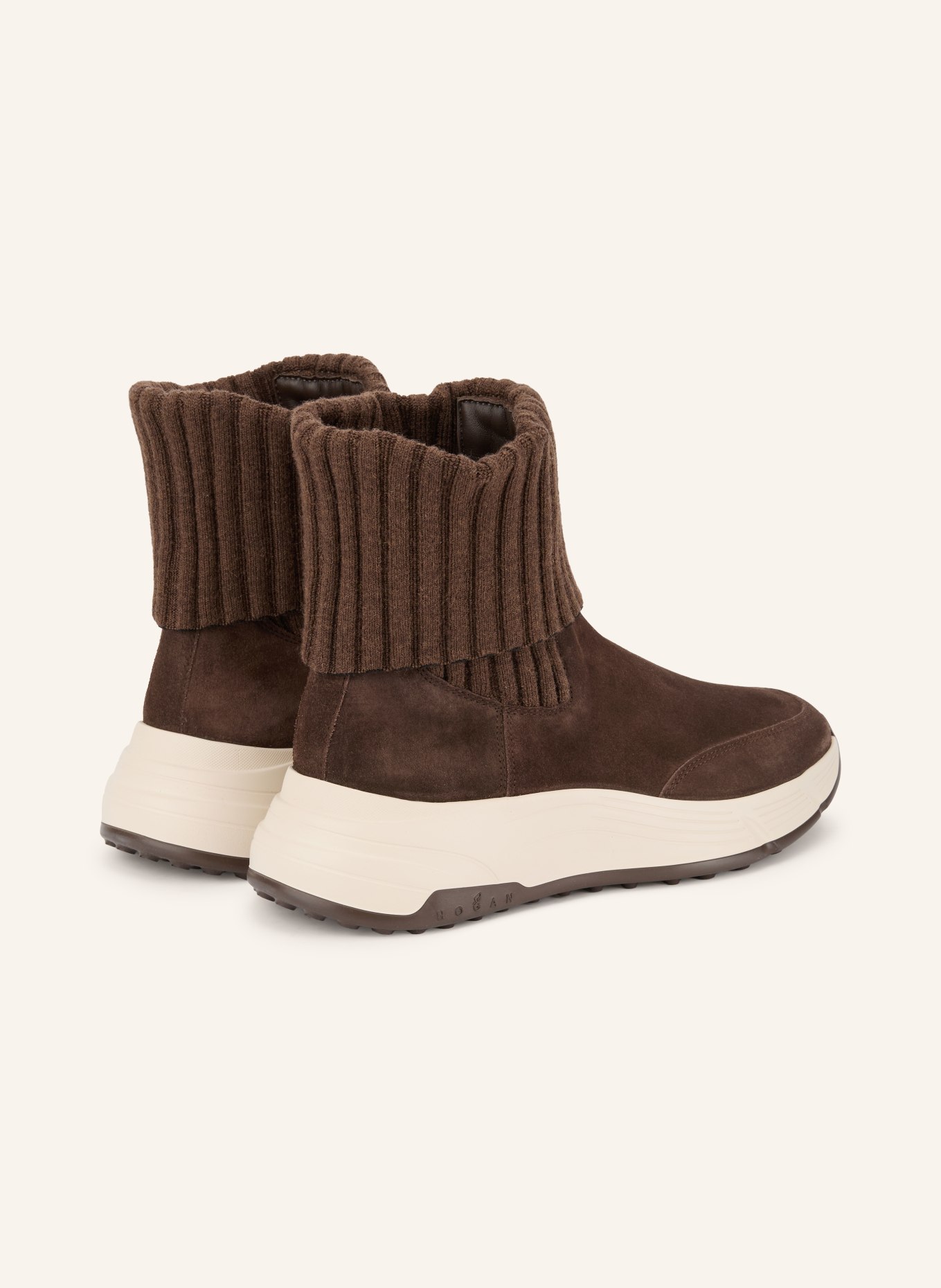 HOGAN Boots H669: DUNKELBRAUN