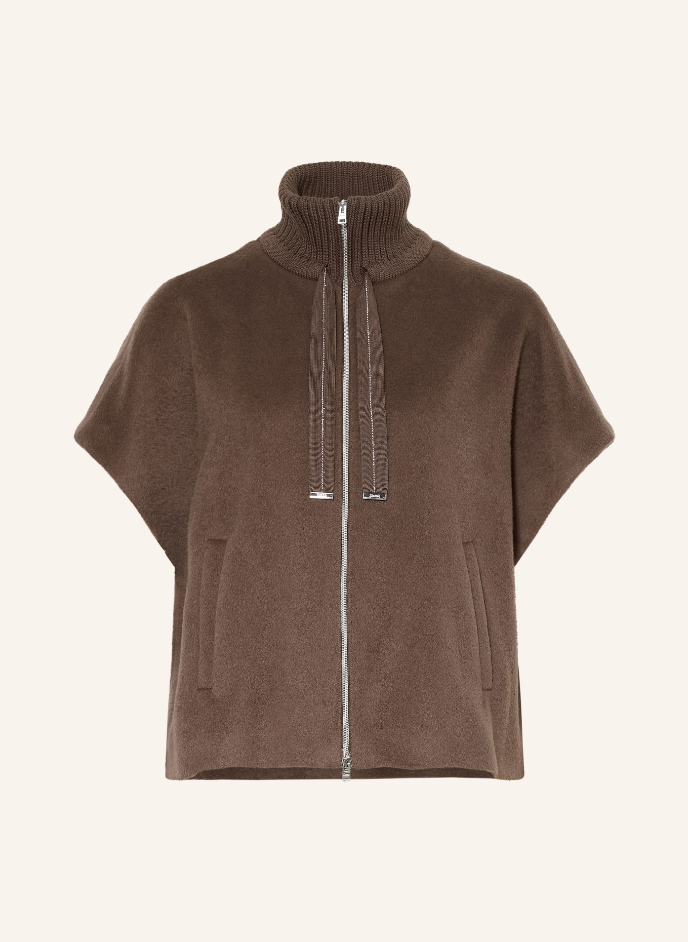 HERNO Weste mit Alpaka: ALTROSA