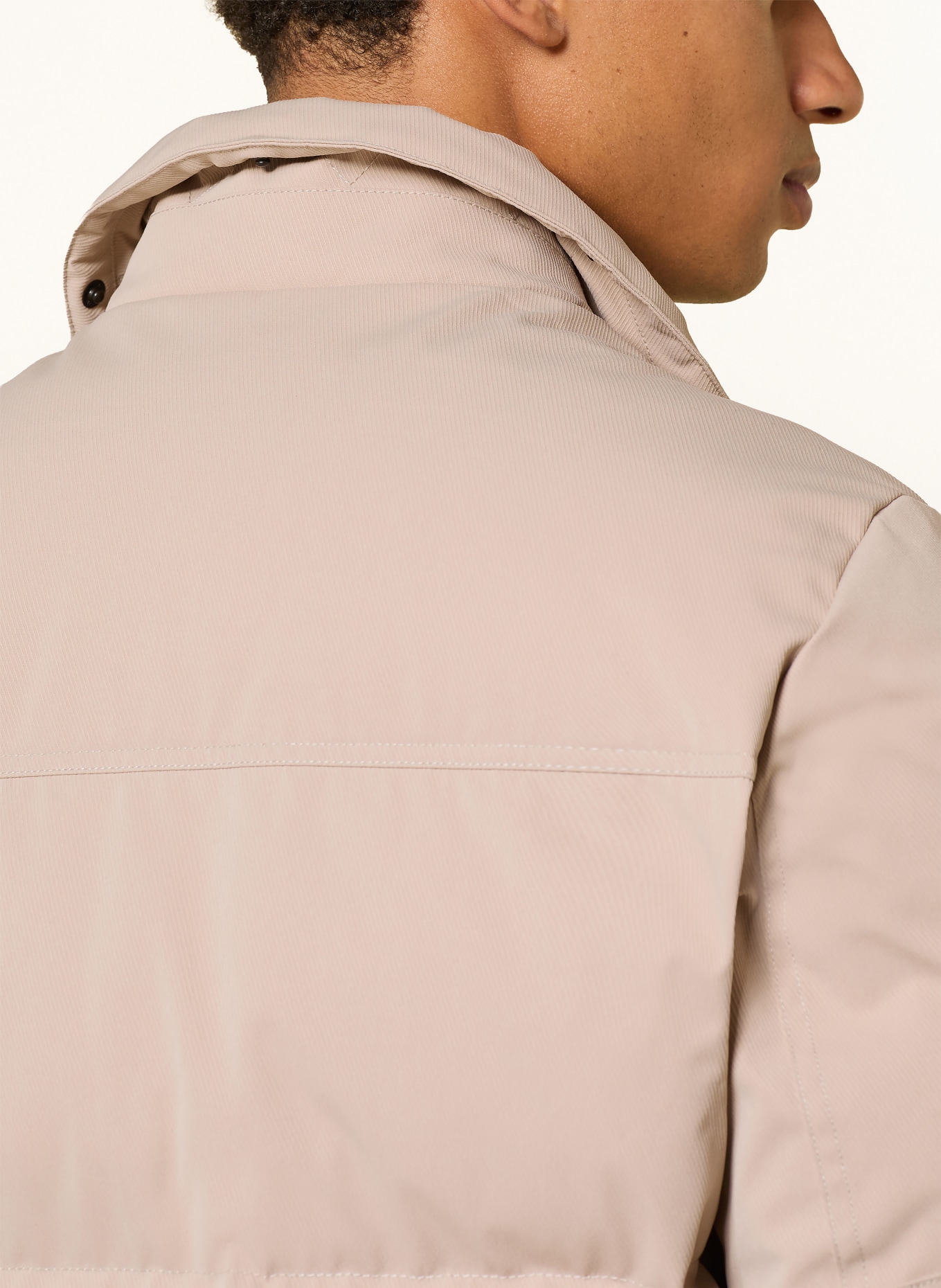 WELLENSTEYN Steppjacke SAPHIRE mit Kunstfell: CREME