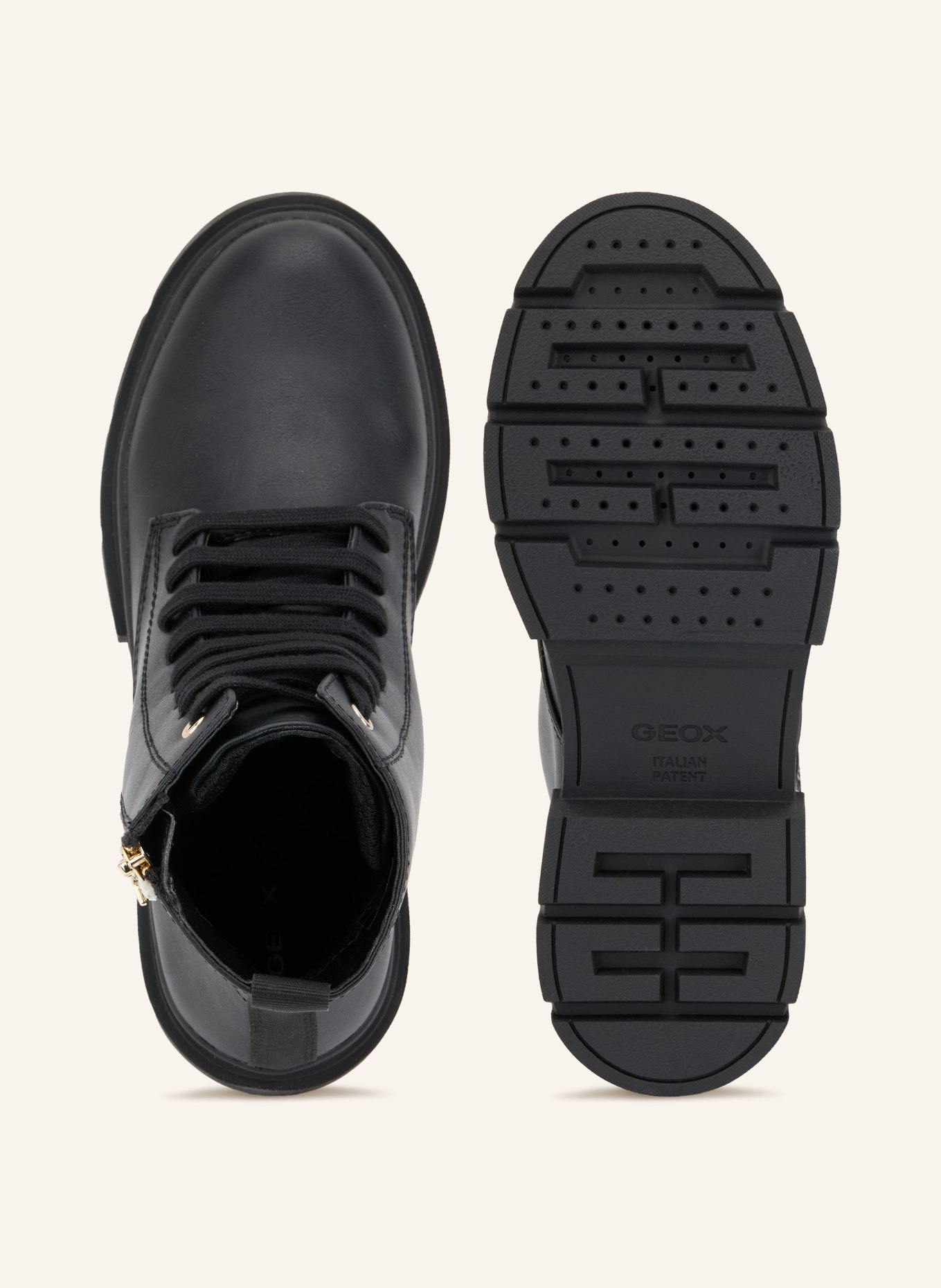 GEOX Schnürboots J KARSYN: SCHWARZ