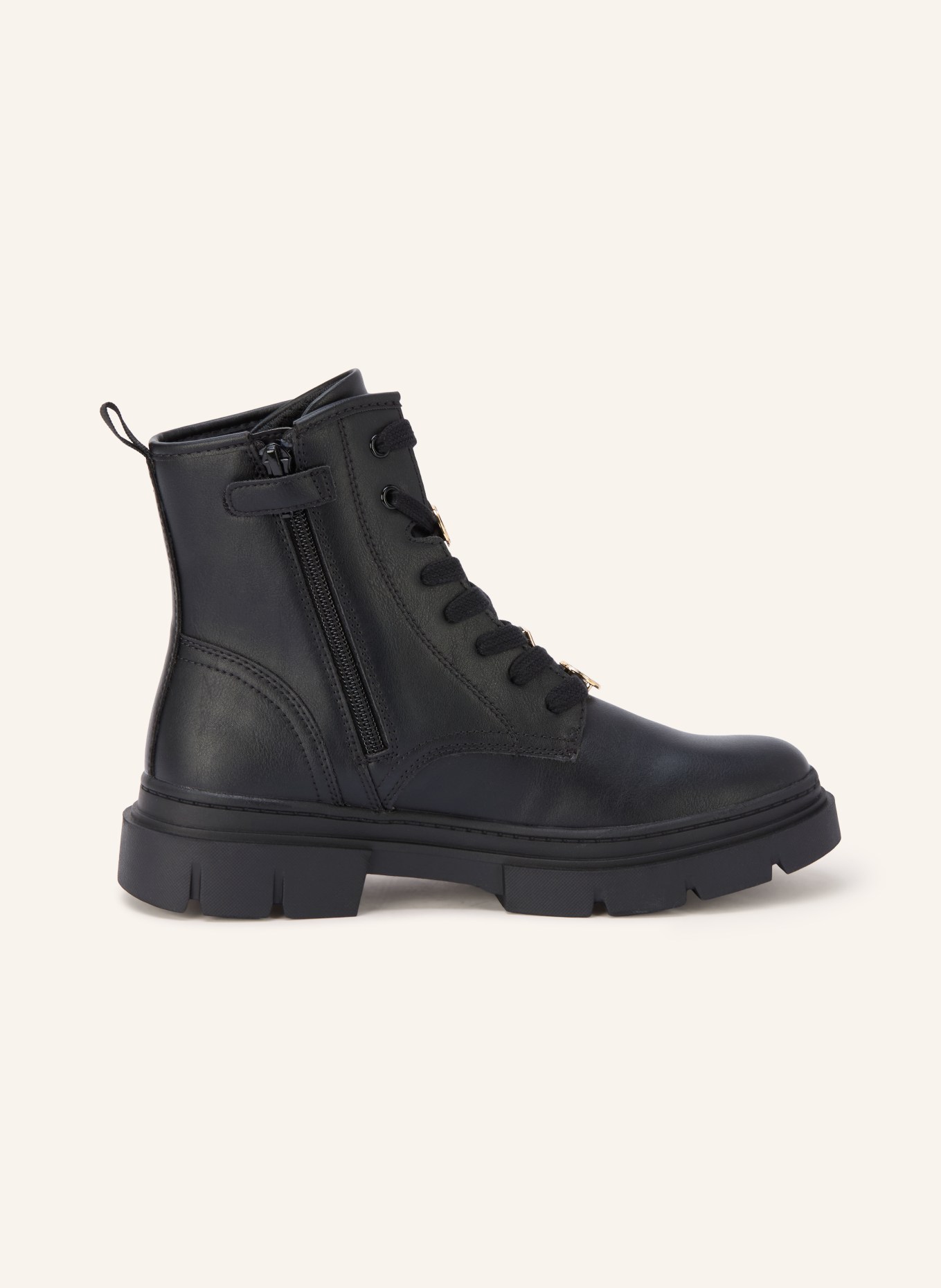 GEOX Boots à lacets KARSYN: NOIR