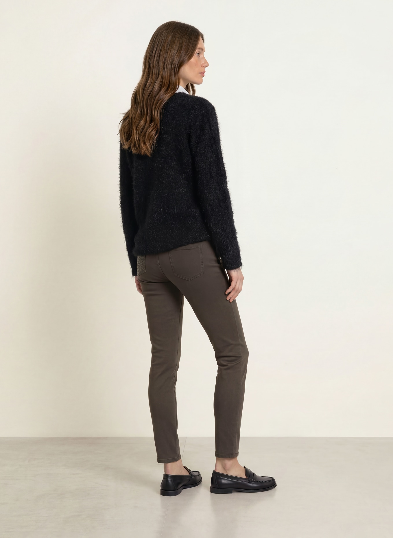 MARC CAIN 7/8-Hose SILEA: 698 after dark