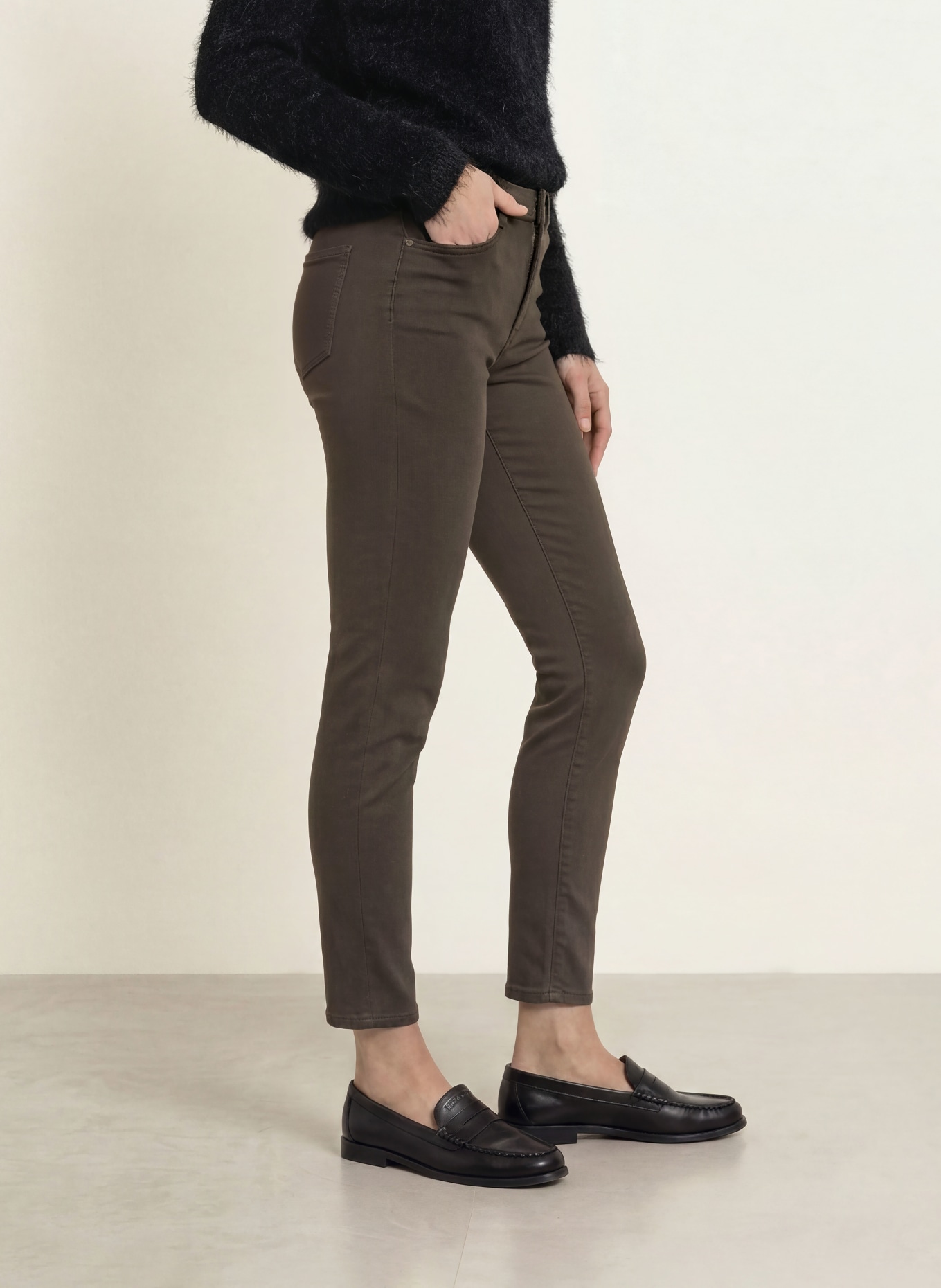 MARC CAIN 7/8-Hose SILEA: 698 after dark