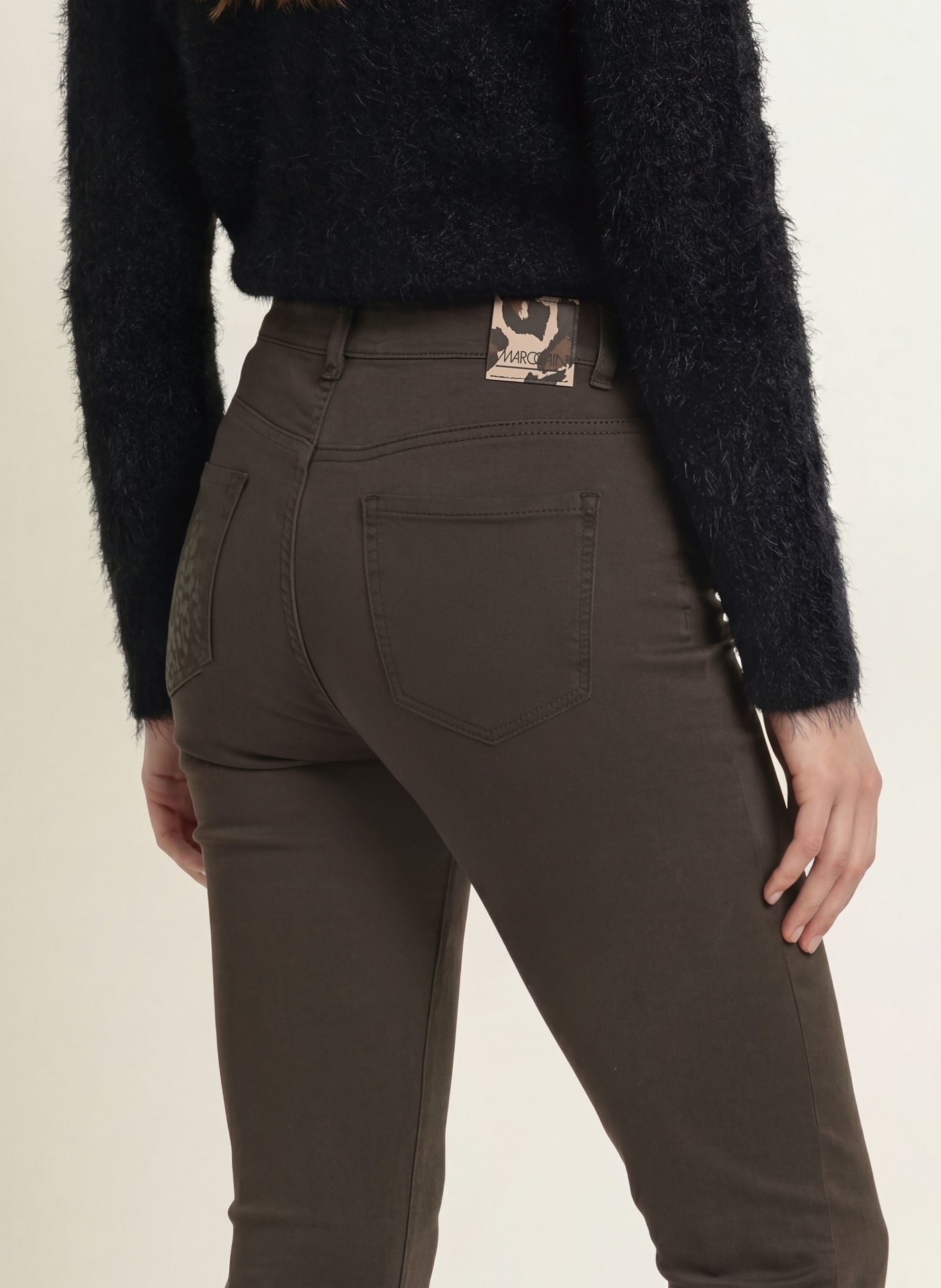 MARC CAIN 7/8-Hose SILEA: 698 after dark