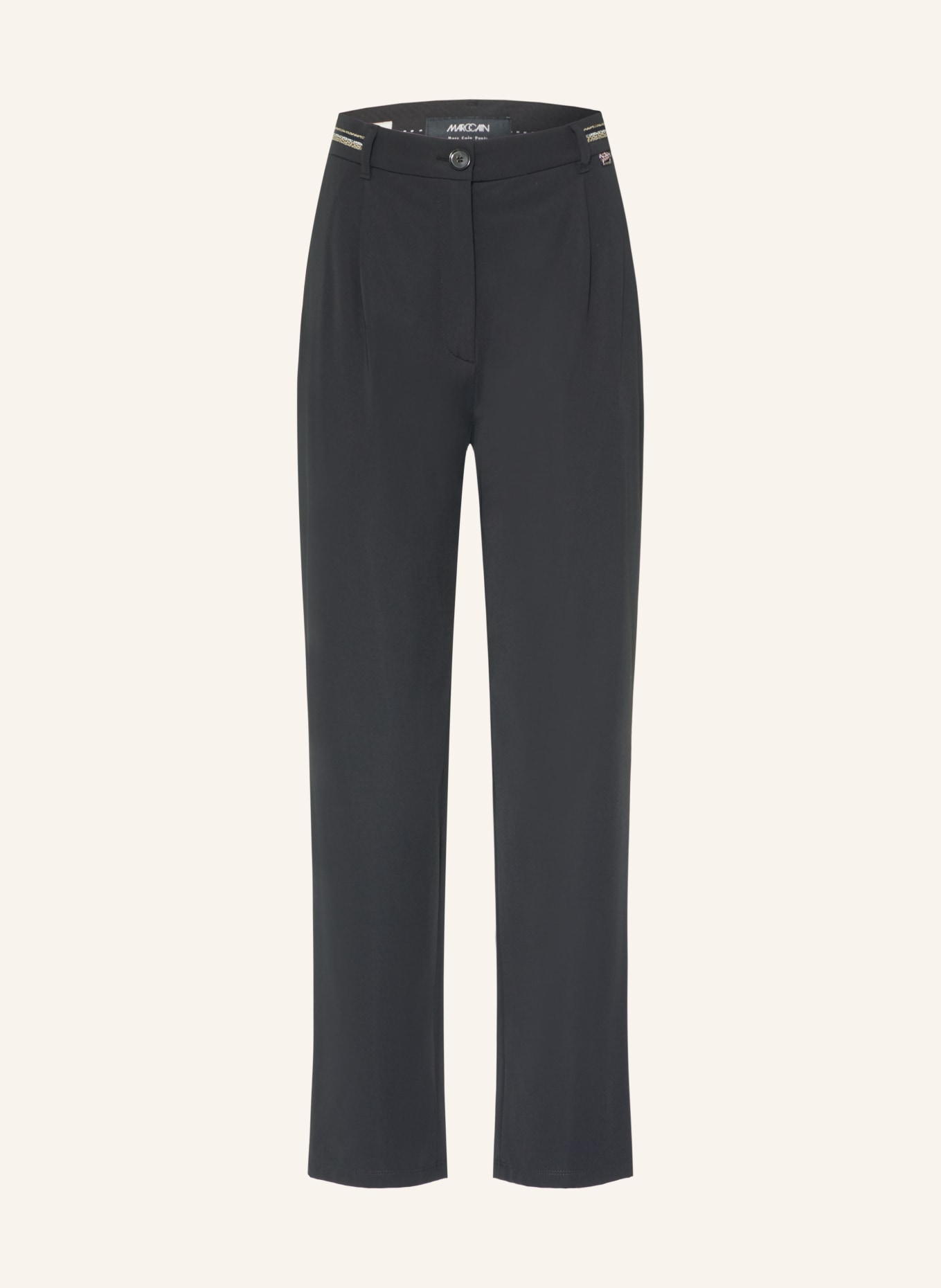 MARC CAIN Pants FAQUS: 900 black new
