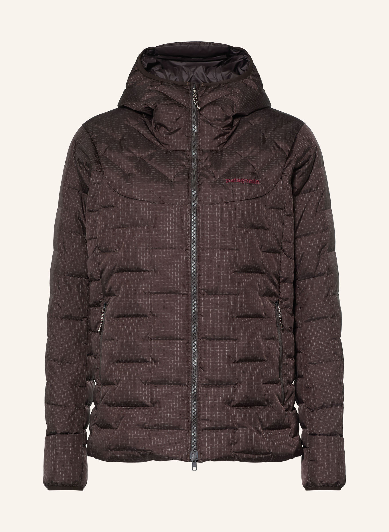 patagonia Lightweight donsjas: DONKERGRIJS / WIT