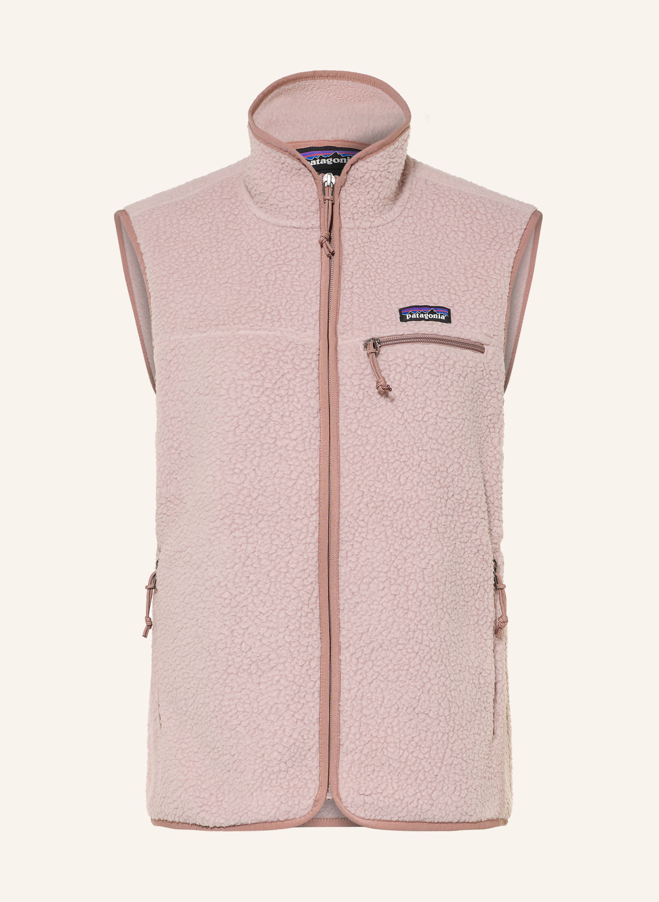 patagonia Kamizelka polarowa RETRO PILE: BLADORÓŻOWY / BRUDNY RÓŻ