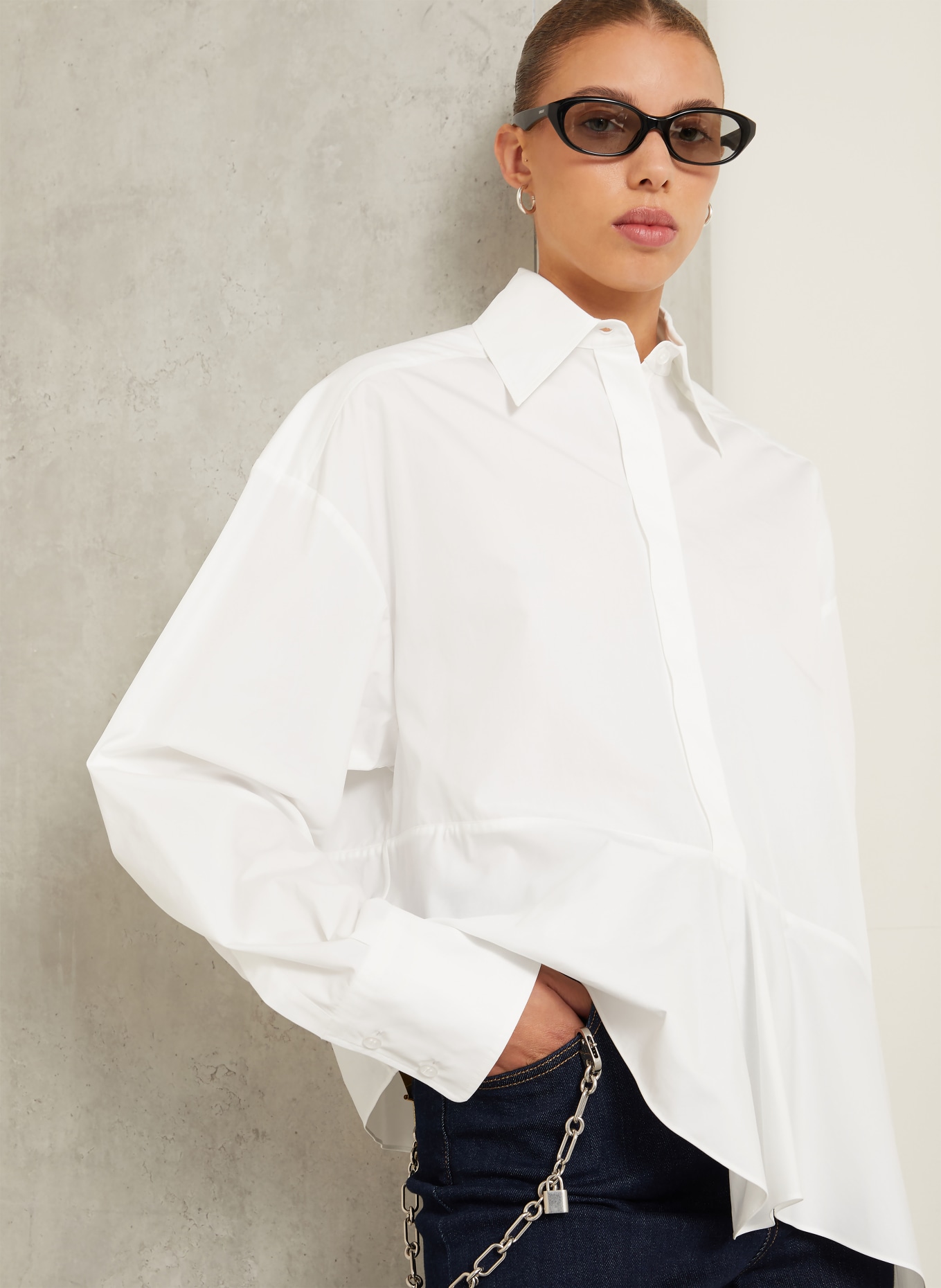 SPORTMAX Blouseshirt ARCELLA: WIT