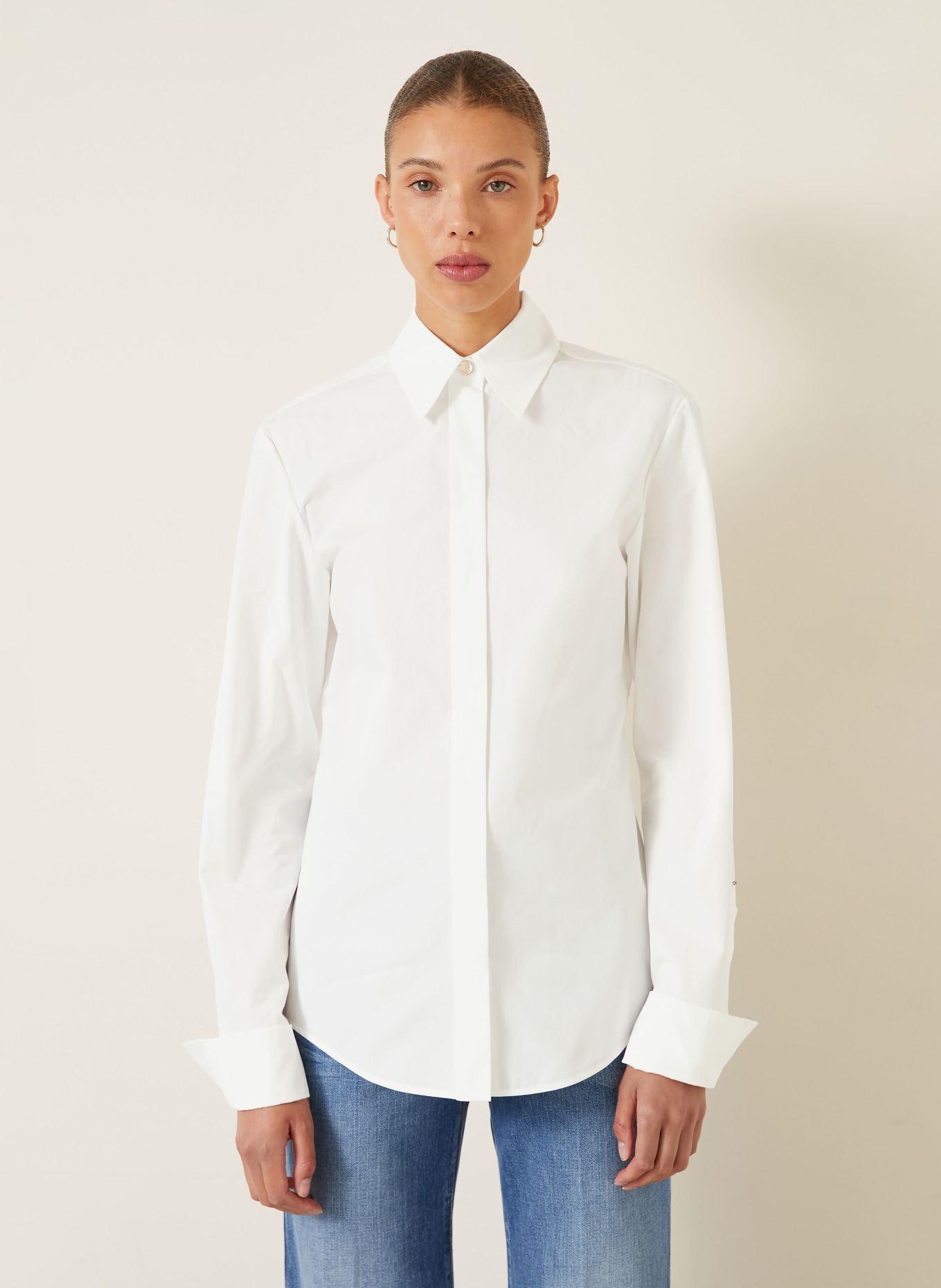 SPORTMAX Overhemdblouse ACCORDO: WIT