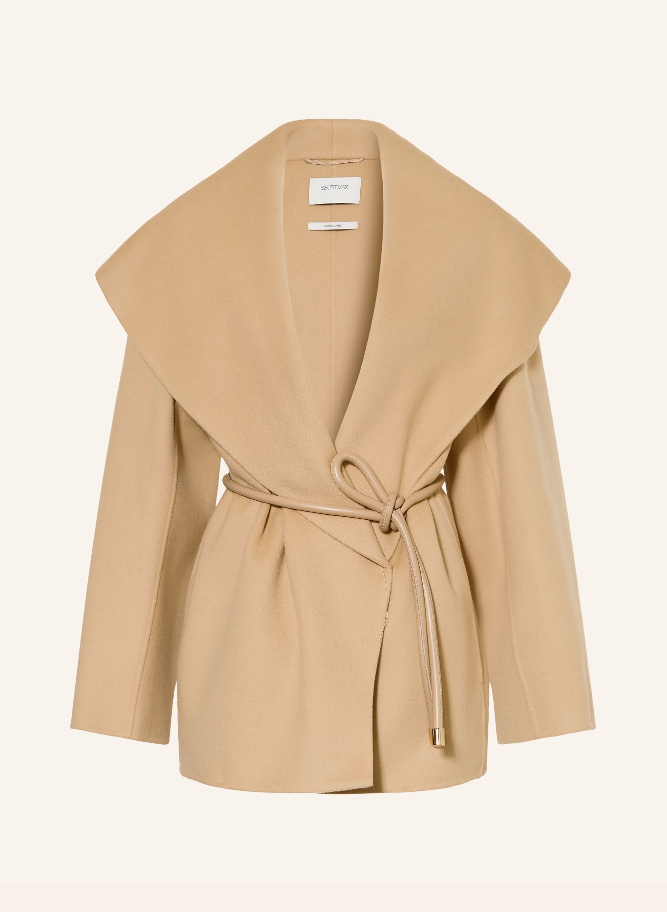 SPORTMAX Jacka UGUALE: BEIGE