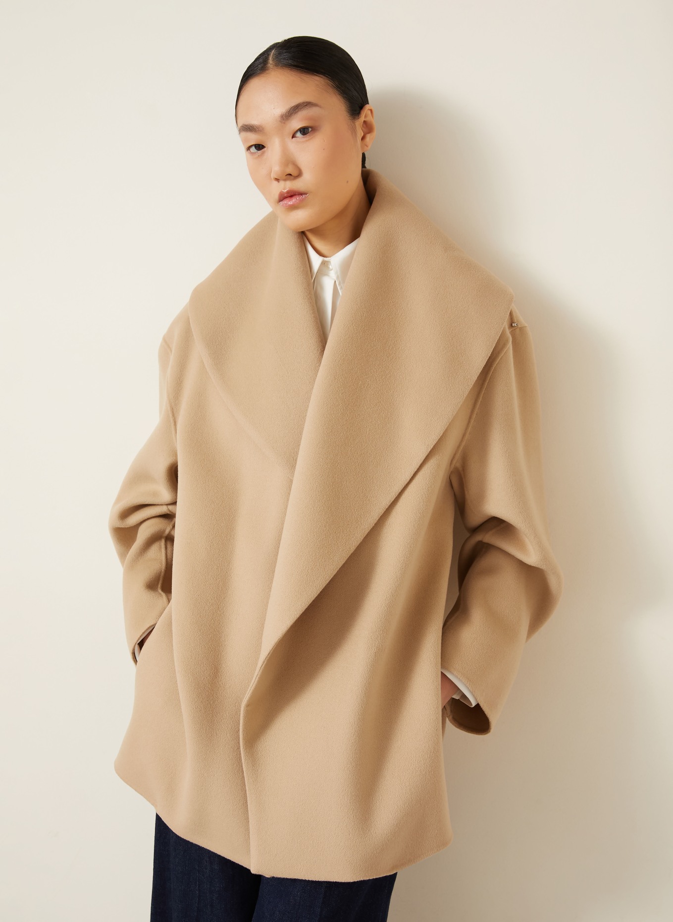 SPORTMAX Jacka UGUALE: BEIGE