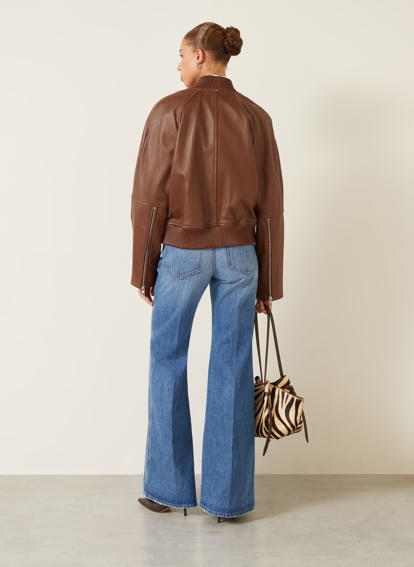 SPORTMAX Jeansy flared MEANDRO: 005 MIDNIGHTBLUE