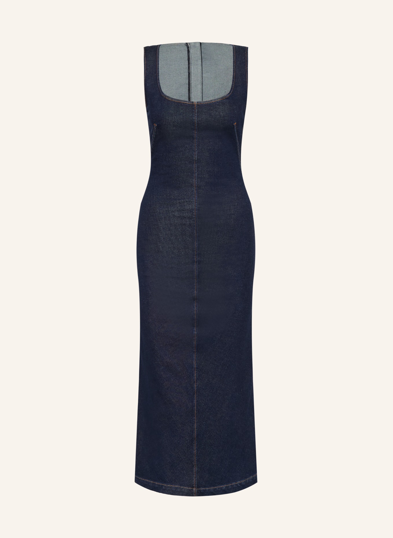 SPORTMAX CLASSE Denim Dress: BLUE