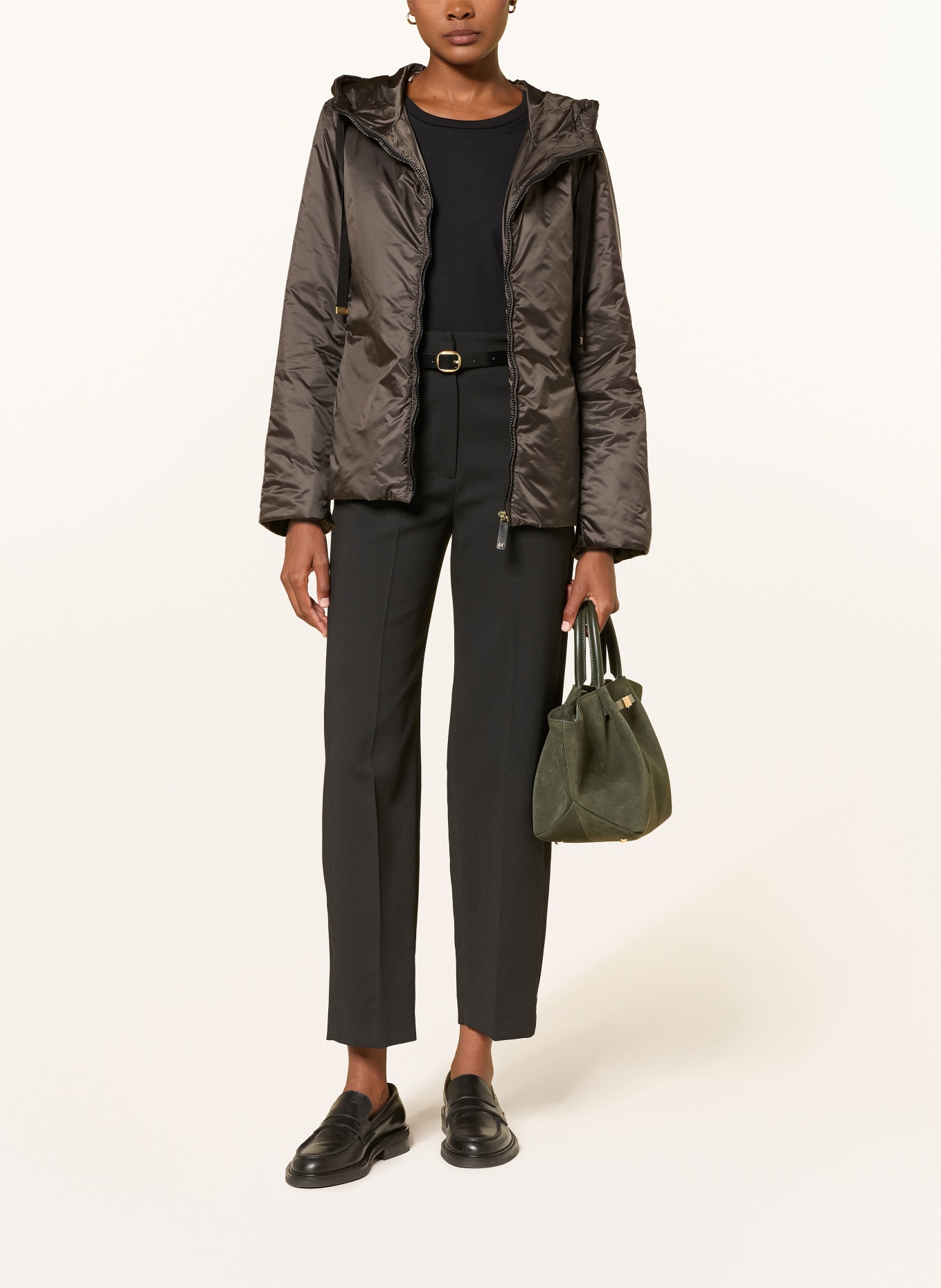 Max Mara The Cube Kurtka GREENH: KHAKI