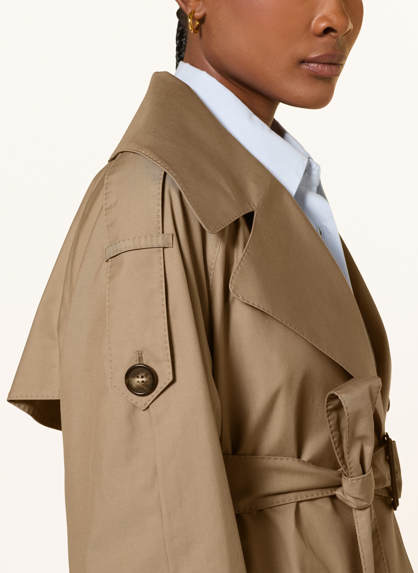 Max Mara The Cube Jachetă tip trench CLARA: BEJ