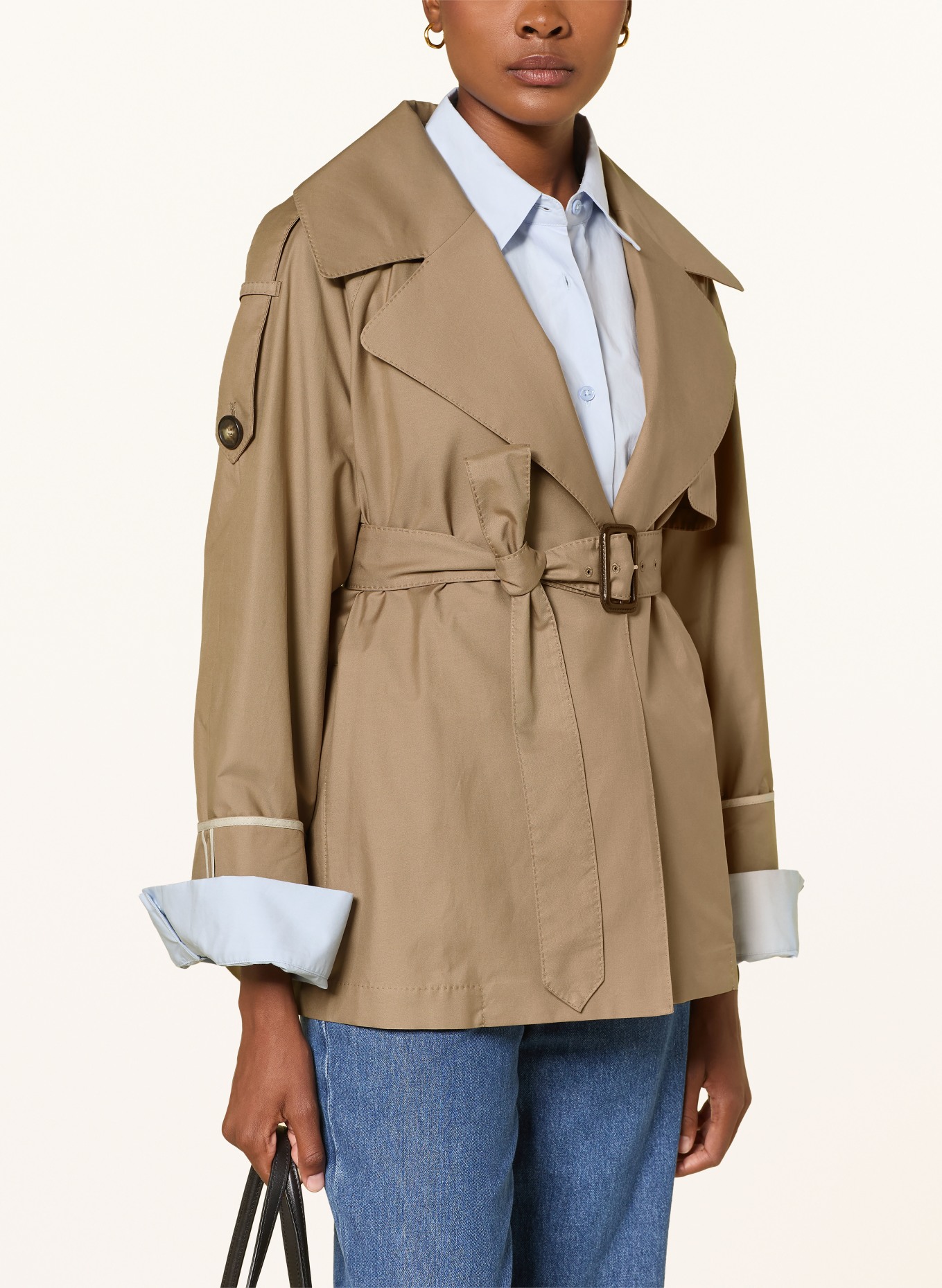 Max Mara The Cube Jachetă tip trench CLARA: BEJ