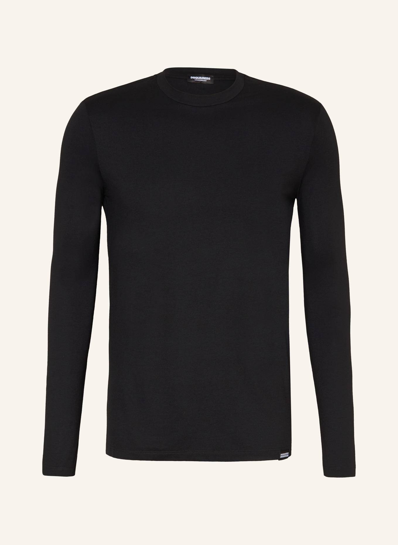 DSQUARED2 Longsleeve: SCHWARZ