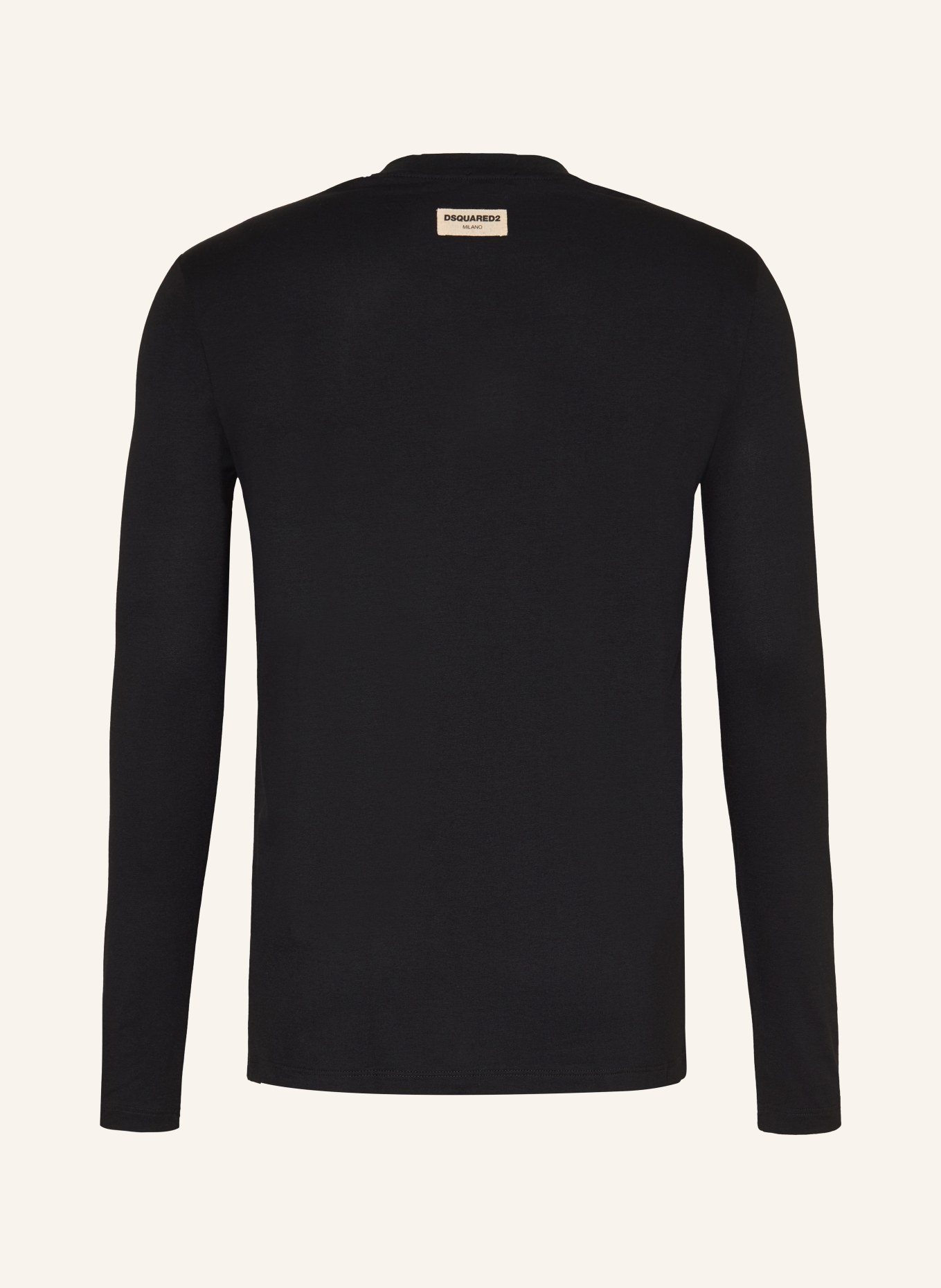 DSQUARED2 Longsleeve: SCHWARZ