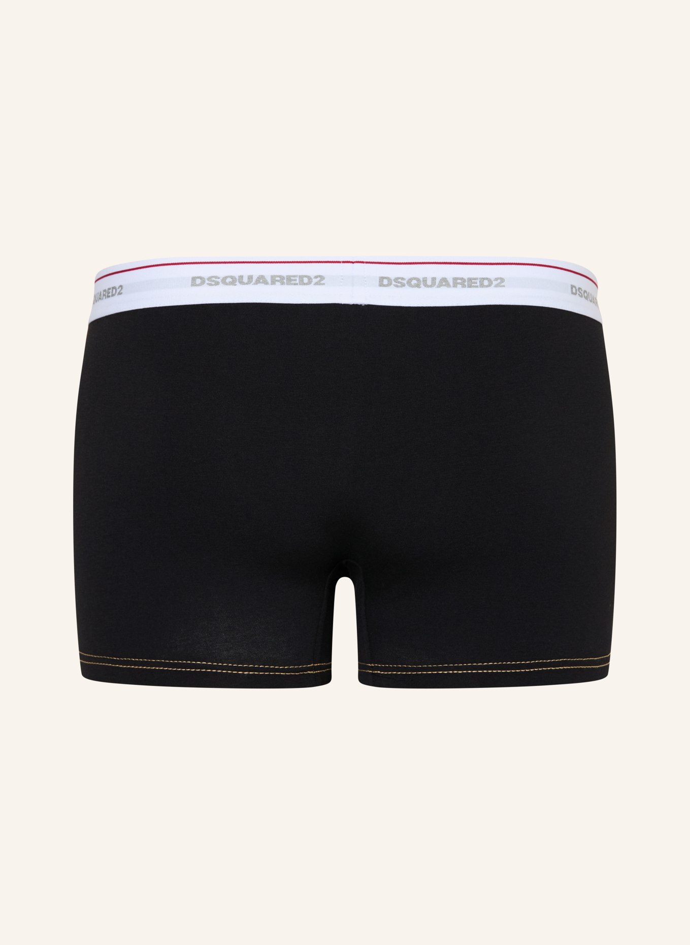 DSQUARED2 Boxershorts: SVART / VIT