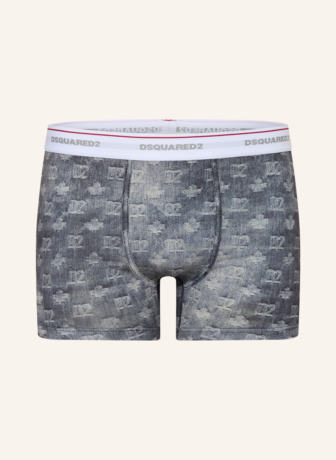 DSQUARED2 Boxershorts: BLÅGRÅ / LJUSGRÅ