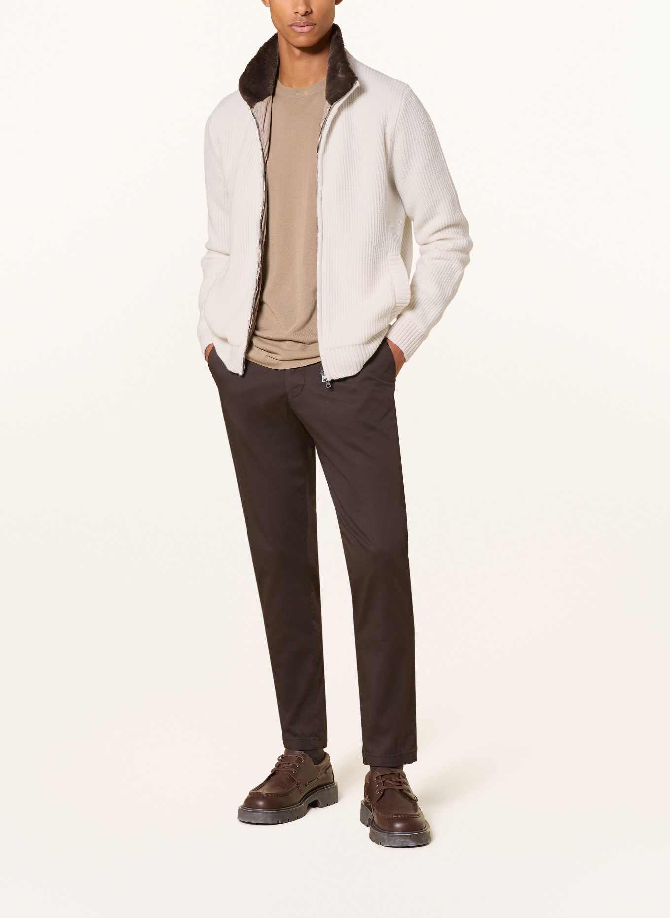 HERNO Cardigan: CREM