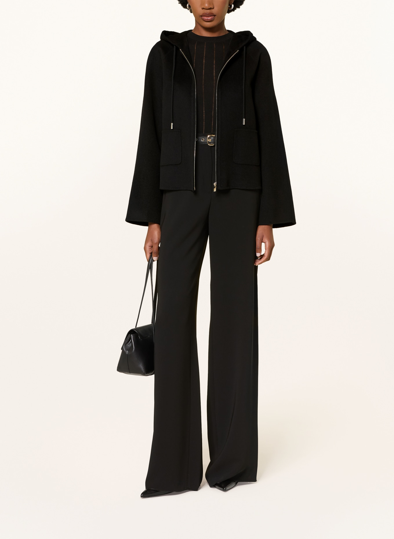 Max Mara STUDIO Jacheta RADENTE: NEGRU