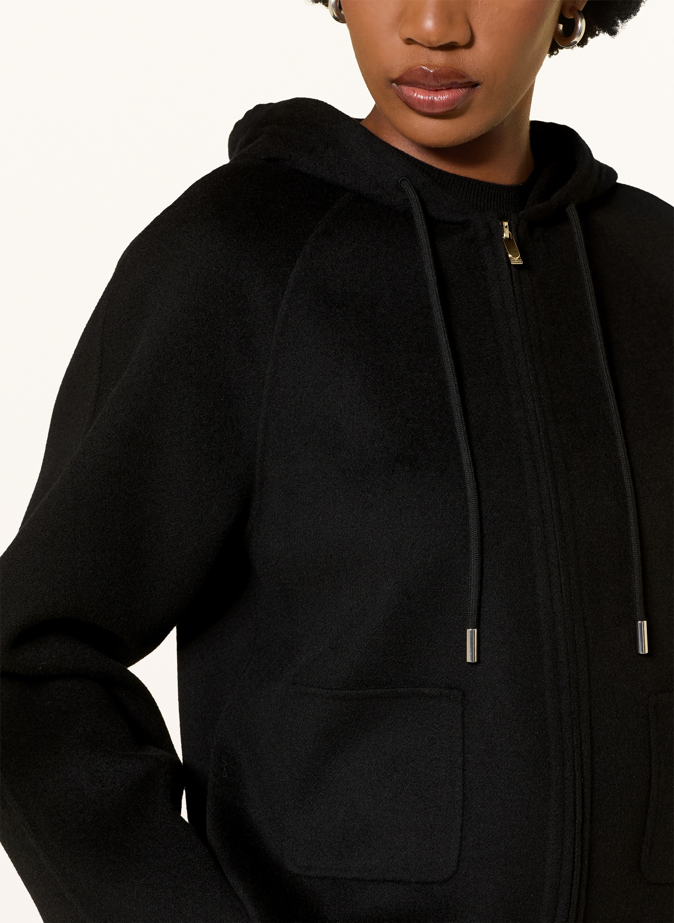 Max Mara STUDIO Jacheta RADENTE: NEGRU