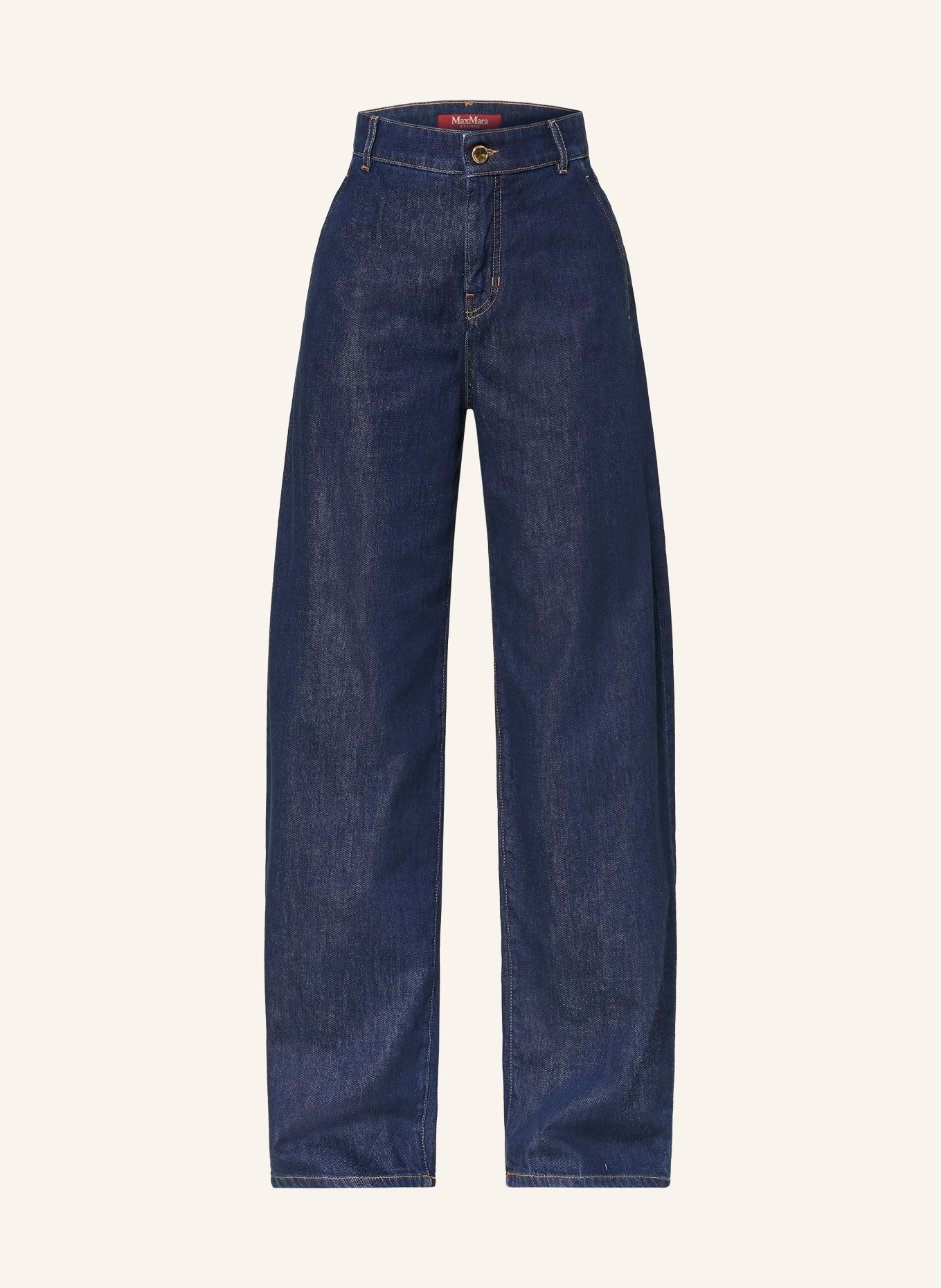 Max Mara STUDIO Blugi Barrel CONICO: 001 NAVY