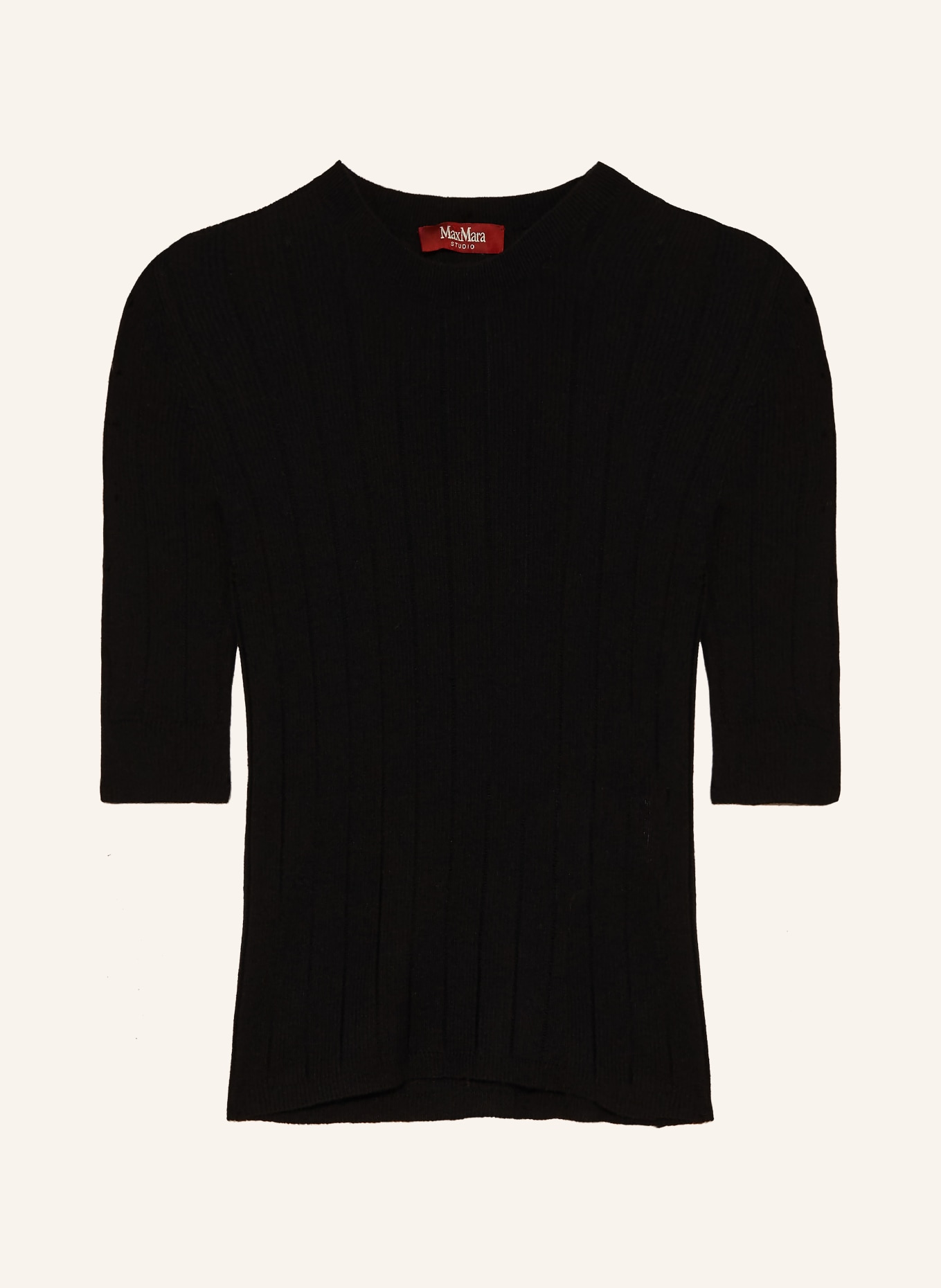 Max Mara STUDIO RAGNO Knit shirt: BLACK